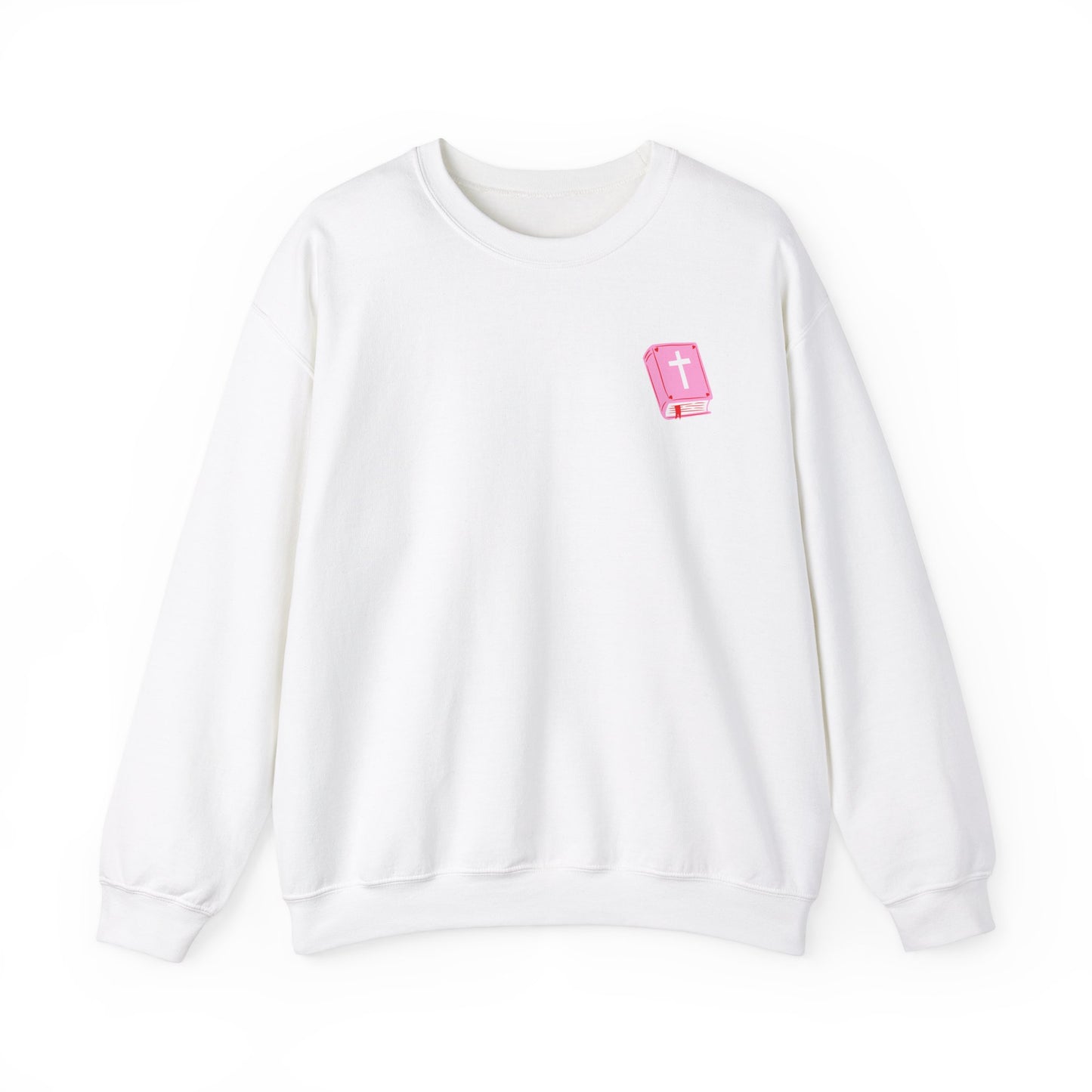 I 💗 Jesus Unisex Heavy Blend™ Crewneck Sweatshirt