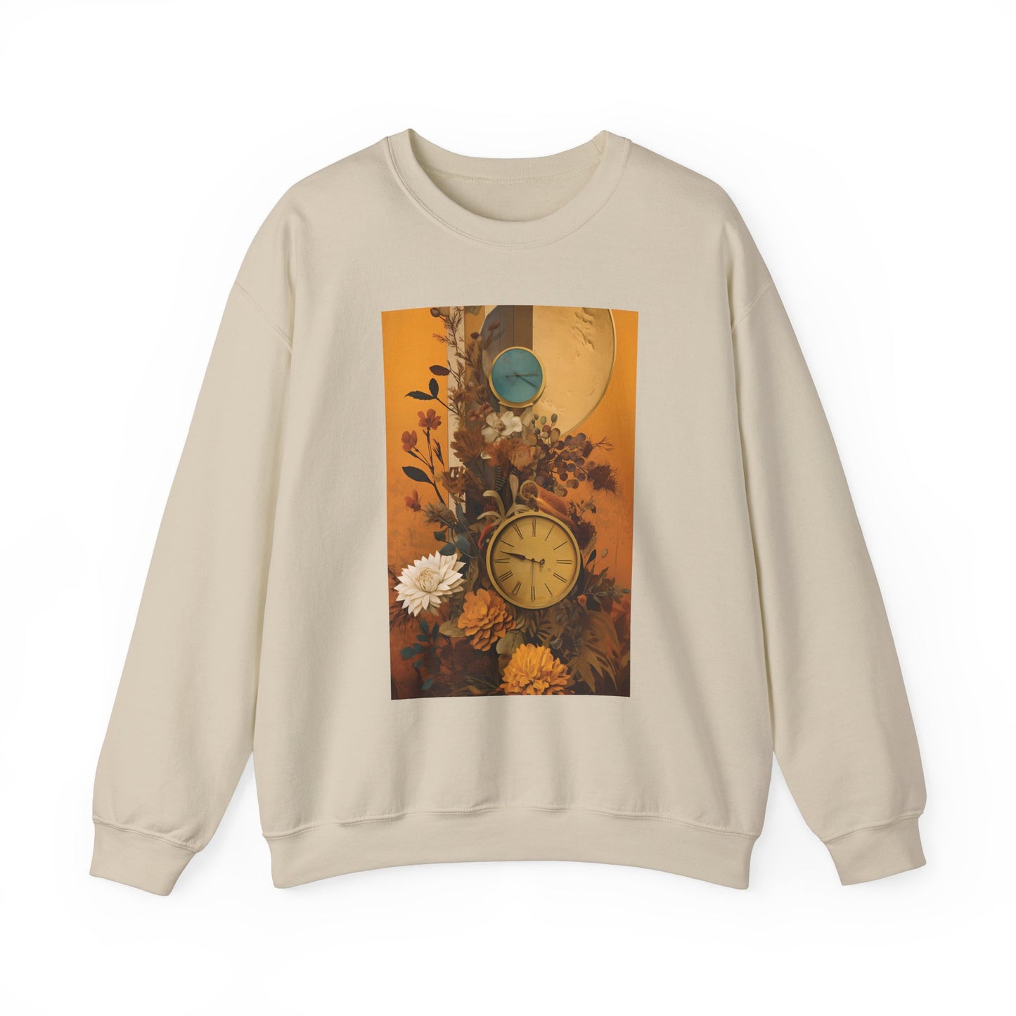 People, Time & Style: A Retro Journey Unisex Heavy Blend™ Crewneck Sweatshirt