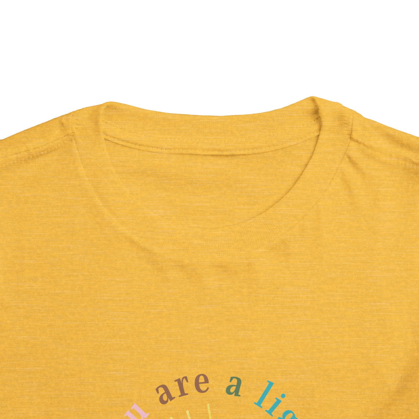 You Are A Light To The World Toddler Short Sleeve Tee