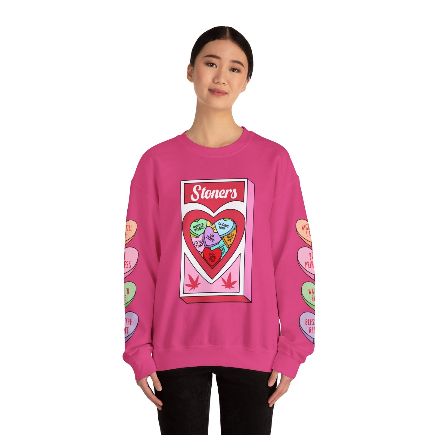 SweetHearts Stoner Unisex Heavy Blend™ Crewneck Sweatshirt