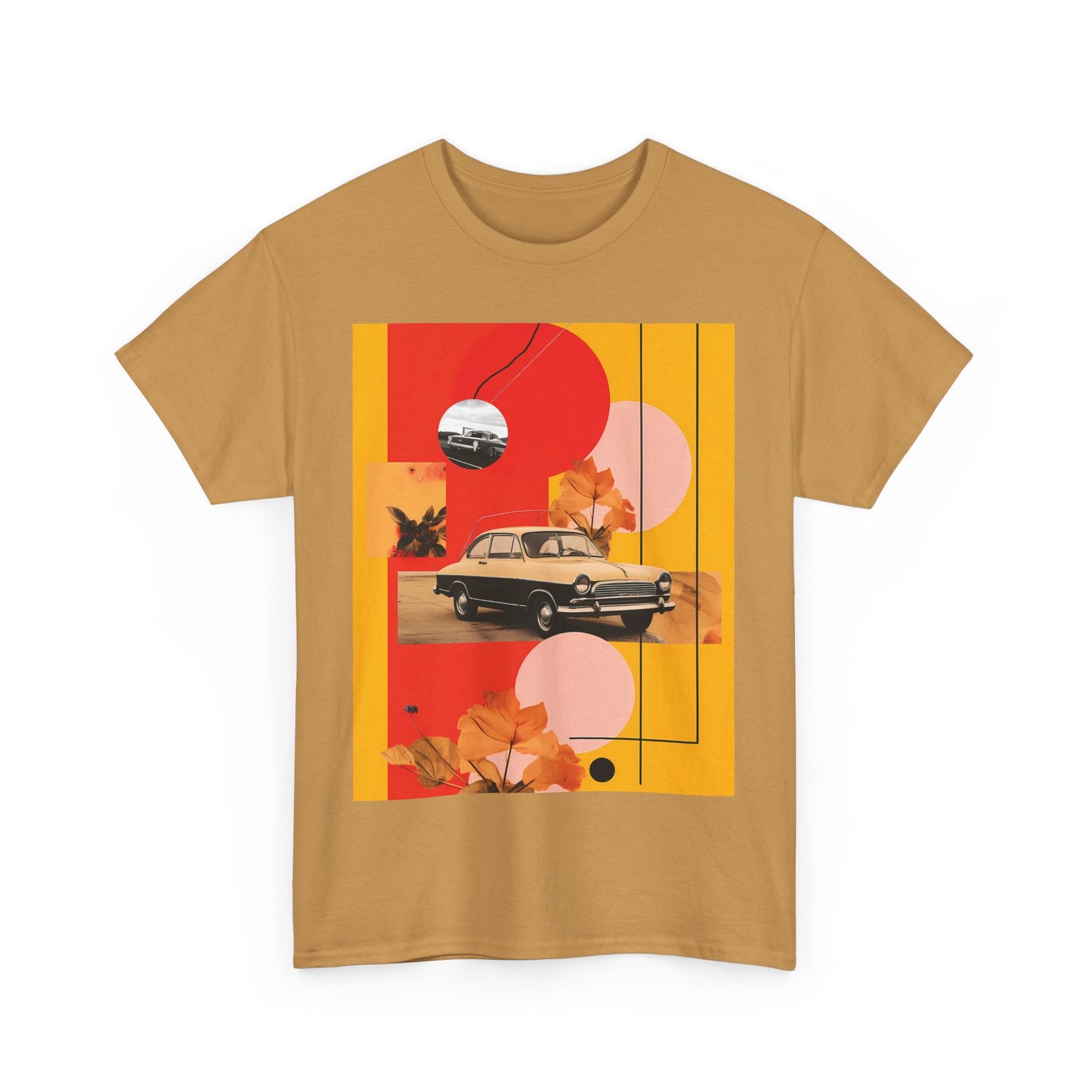 Wanderlust WheelsUnisex Heavy Cotton Tee