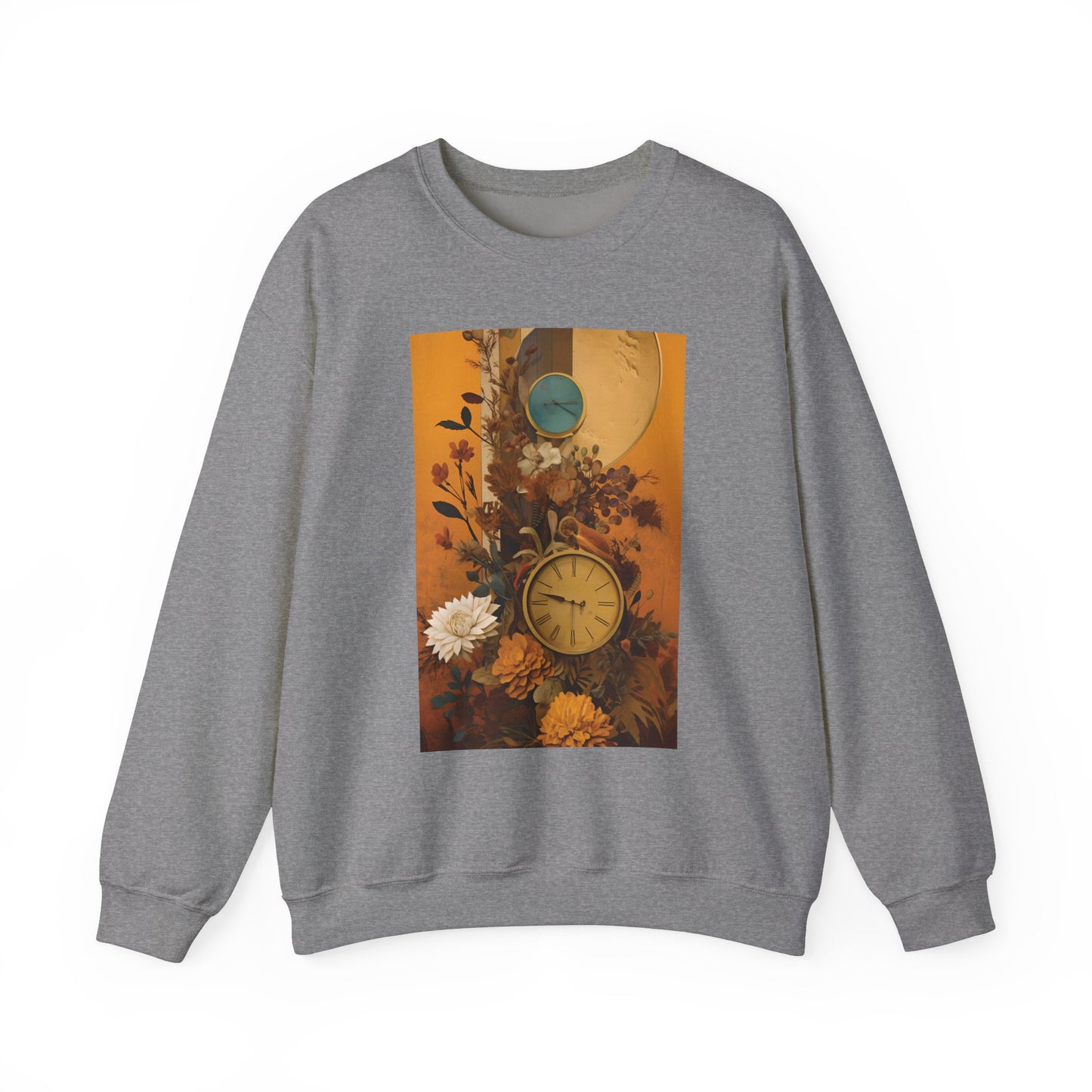 People, Time & Style: A Retro Journey Unisex Heavy Blend™ Crewneck Sweatshirt