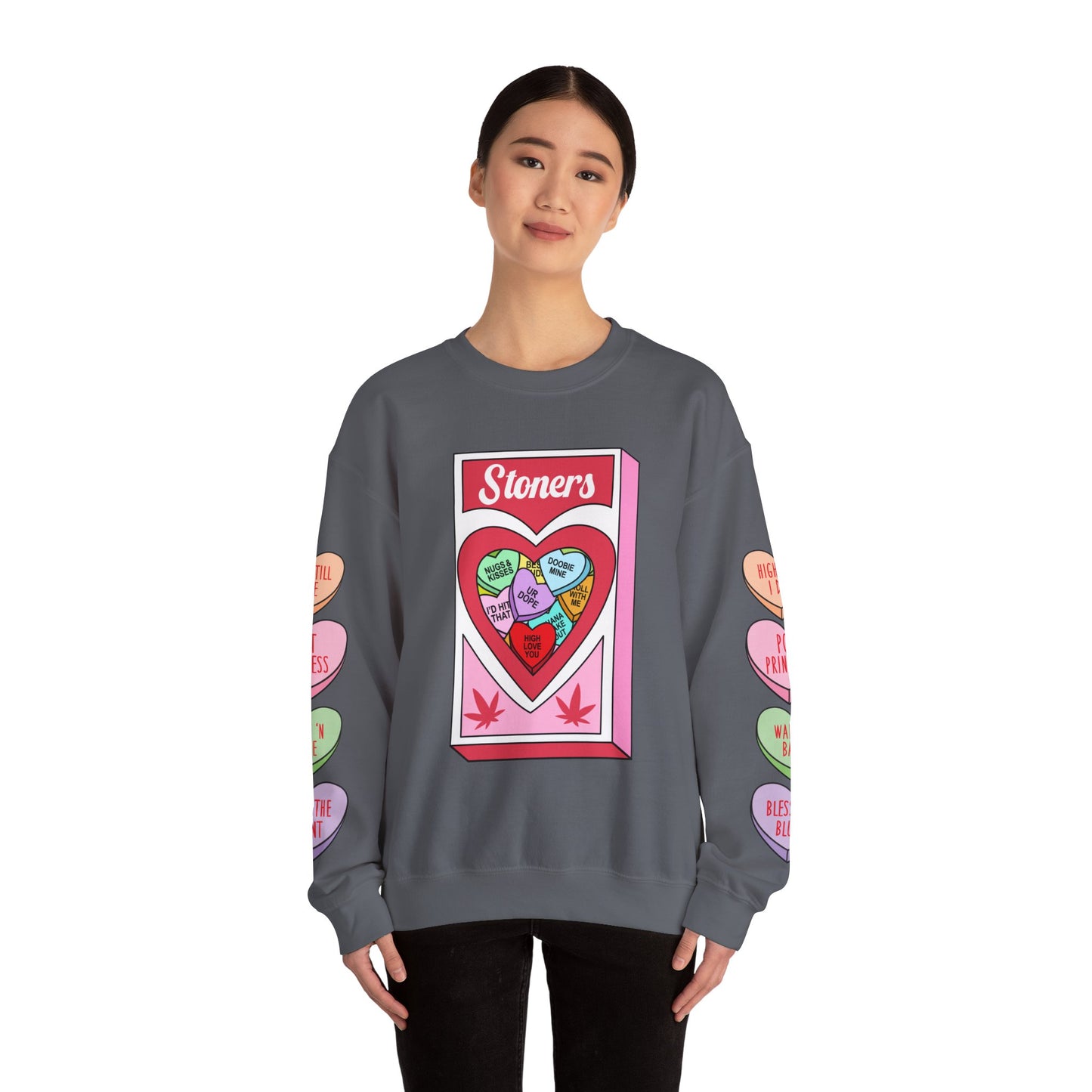 SweetHearts Stoner Unisex Heavy Blend™ Crewneck Sweatshirt