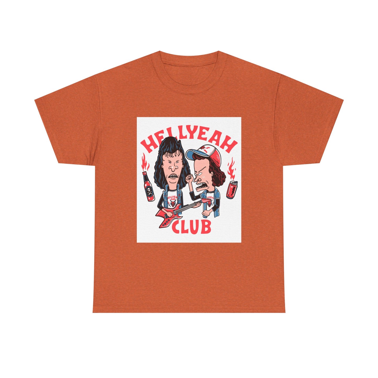 Hell Yeah Club Unisex Heavy Cotton Tee - HellYeah Club Design