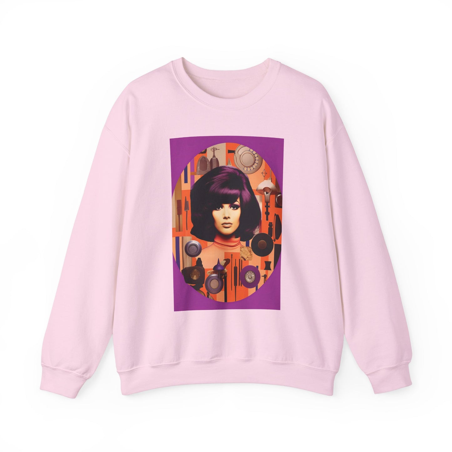 Purple Hue Unisex Heavy Blend™ Crewneck Sweatshirt