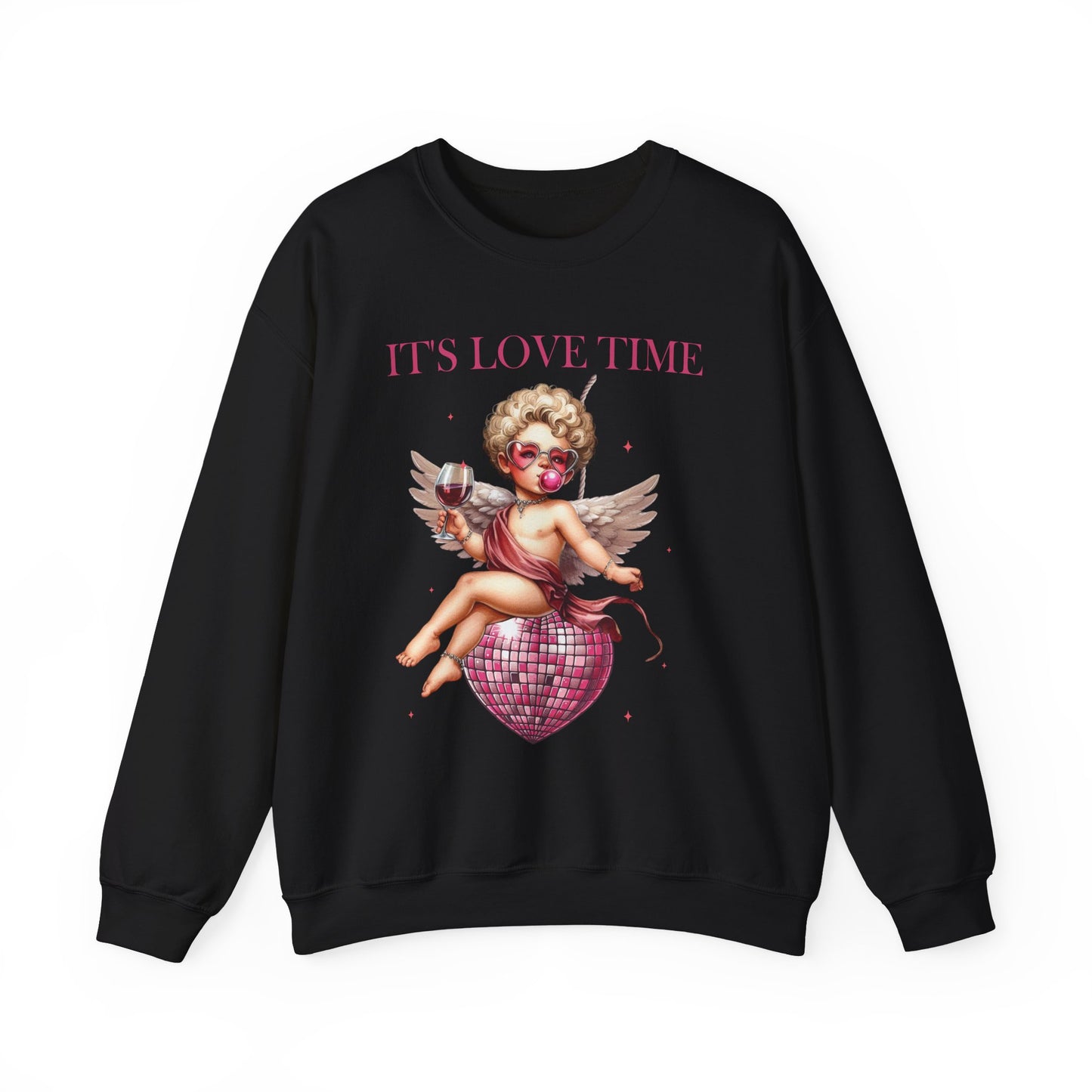 It’s Love Time Unisex Heavy Blend™ Crewneck Sweatshirt