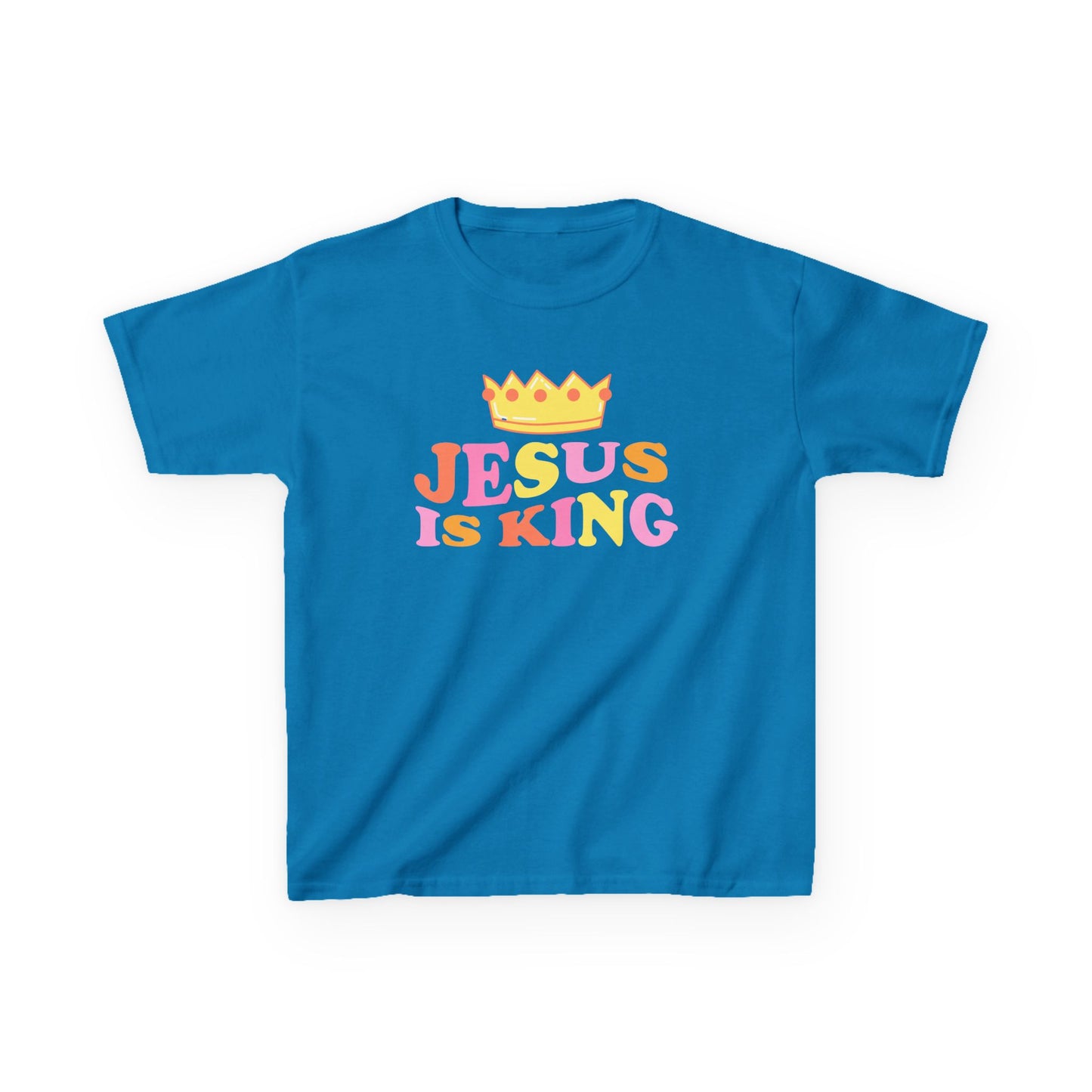 Jesus Is King Kids Heavy Cotton™ Tee