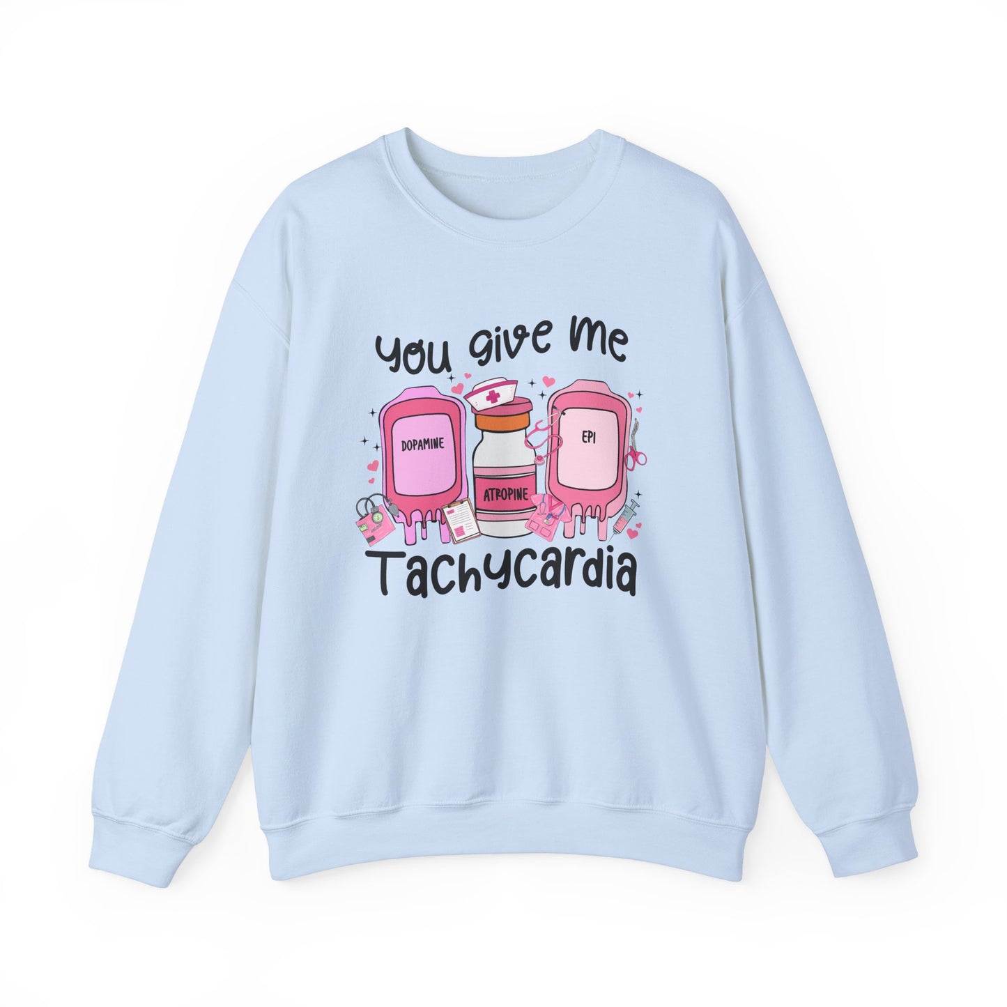You Give Me Tachycardia Unisex Heavy Blend™ Crewneck Sweatshirt