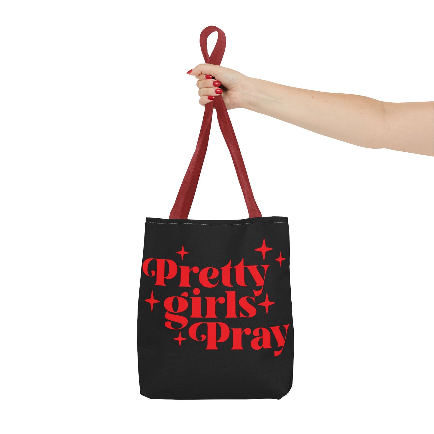 Pretty girls Pray Tote Bag