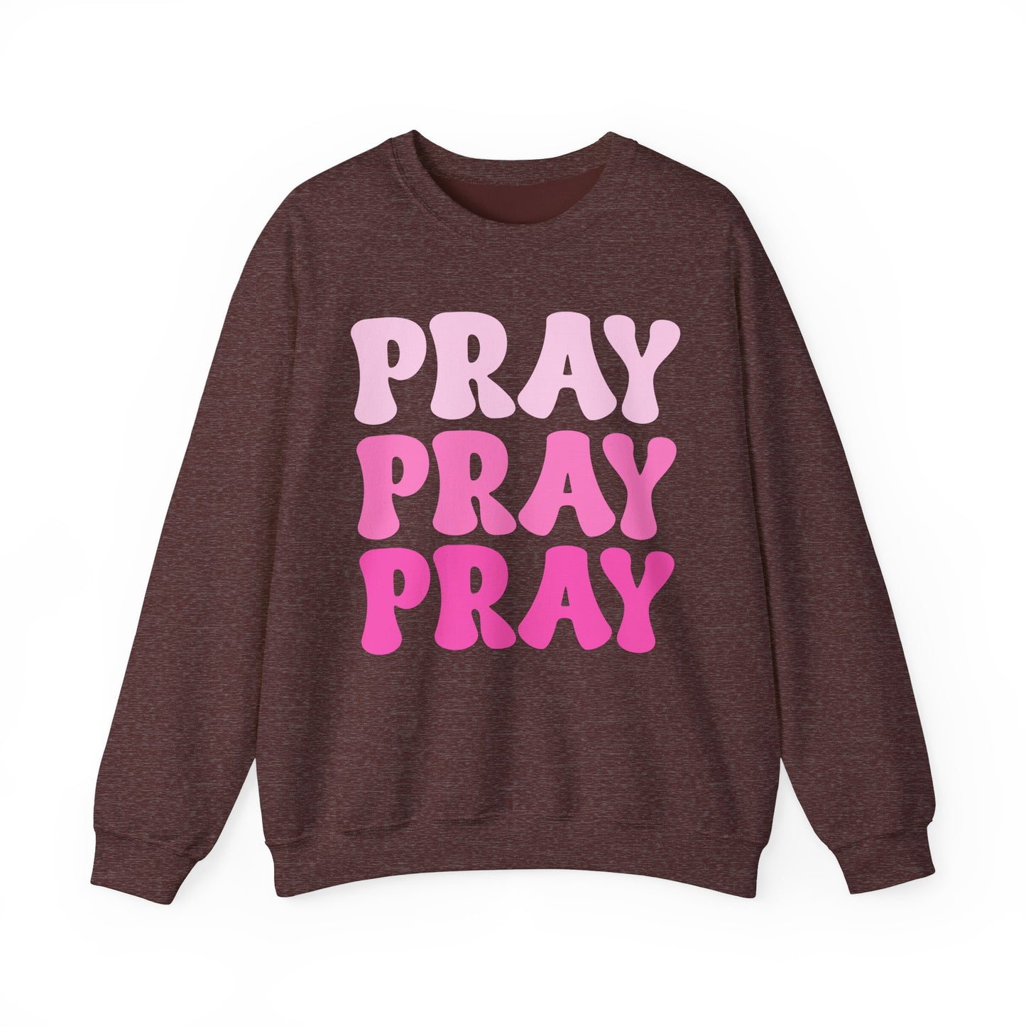 Pray Pray Pray Unisex Heavy Blend™ Crewneck Sweatshirt