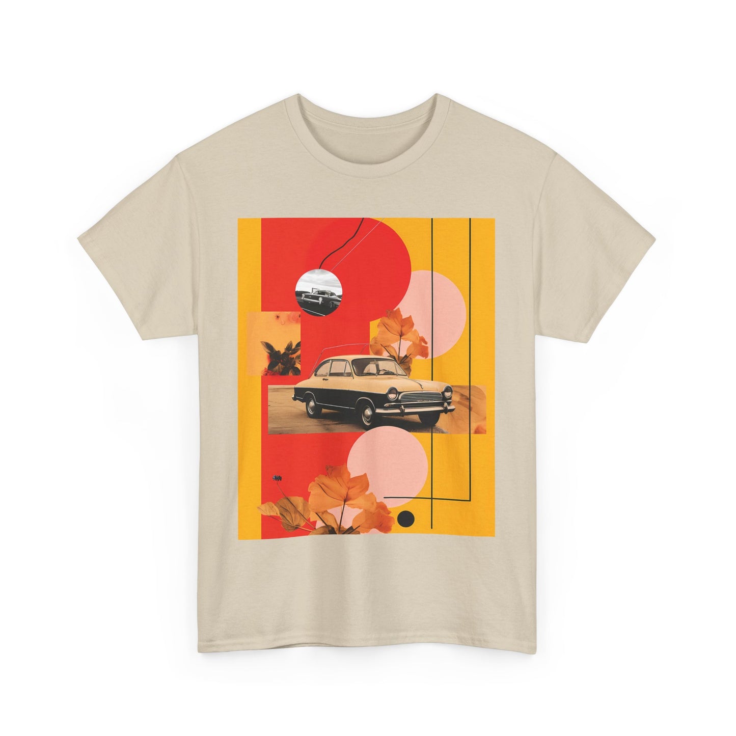 Wanderlust WheelsUnisex Heavy Cotton Tee