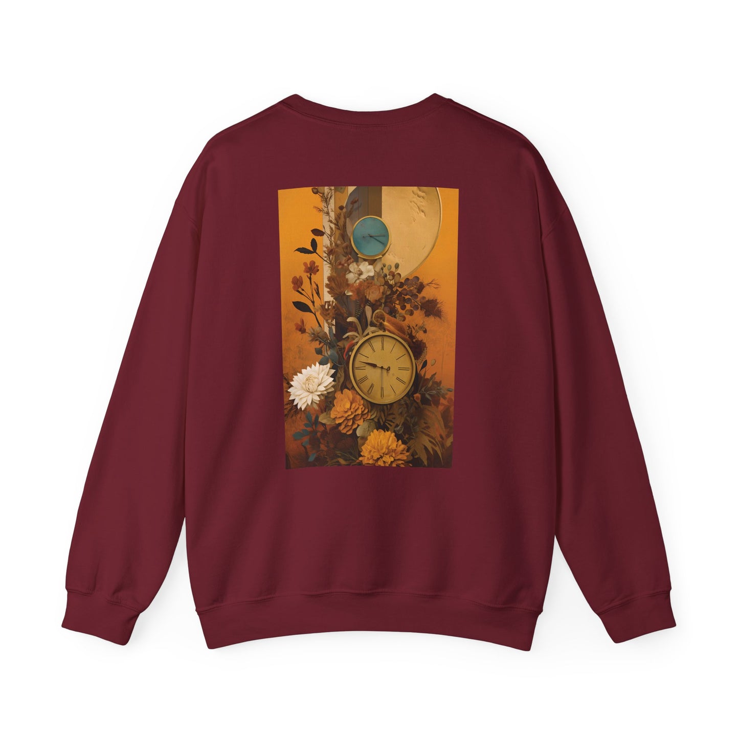 People, Time & Style: A Retro Journey Unisex Heavy Blend™ Crewneck Sweatshirt