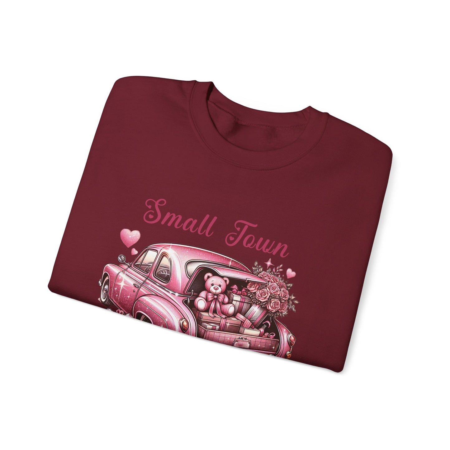 Small Town Valentine Unisex Heavy Blend™ Crewneck Sweatshirt