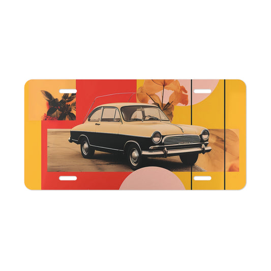 Wanderlust Wheels Vanity Plate