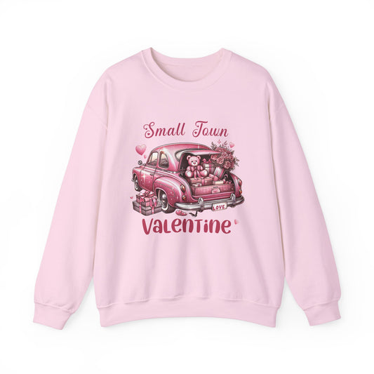 Small Town Valentine Unisex Heavy Blend™ Crewneck Sweatshirt