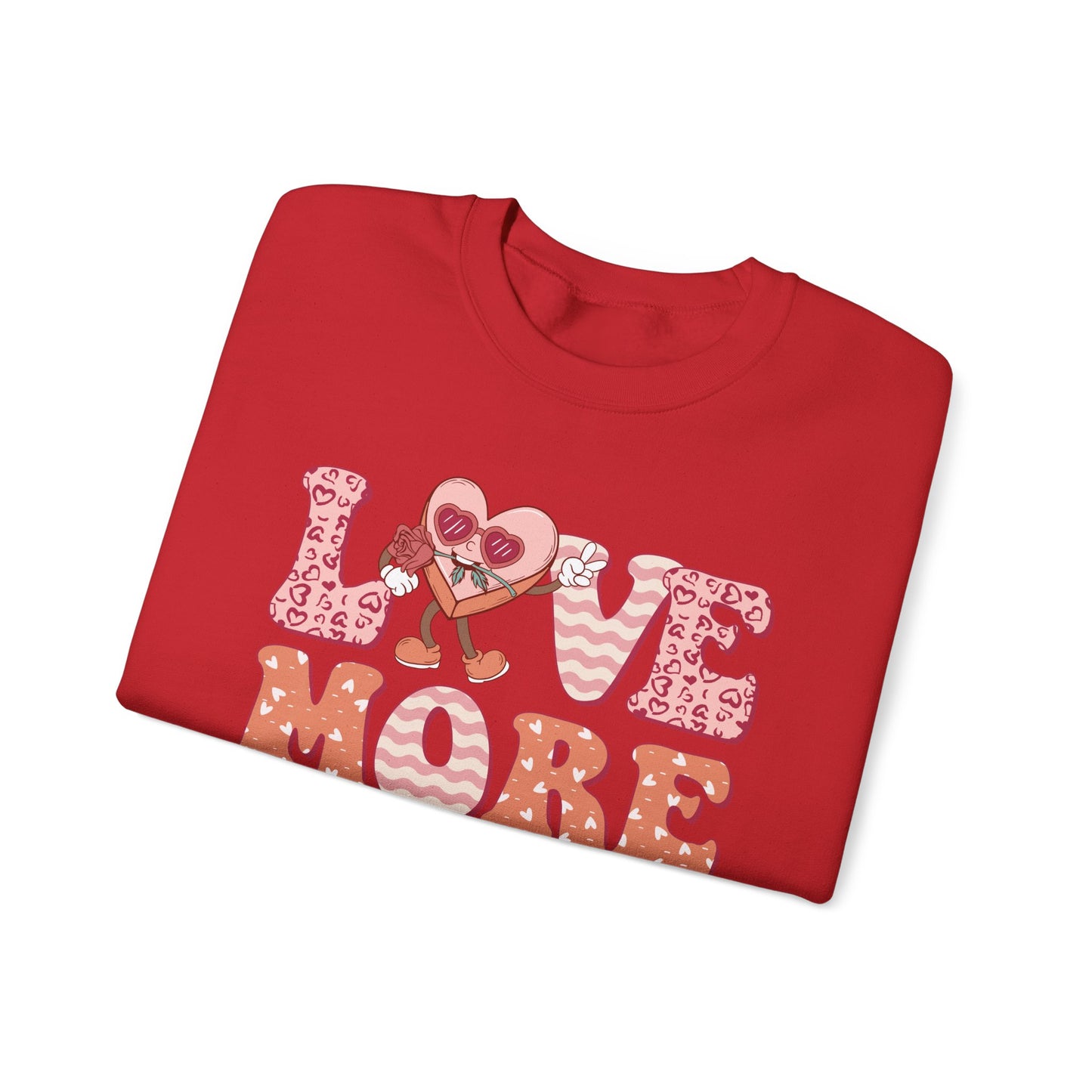 Love More Unisex Heavy Blend™ Crewneck Sweatshirt