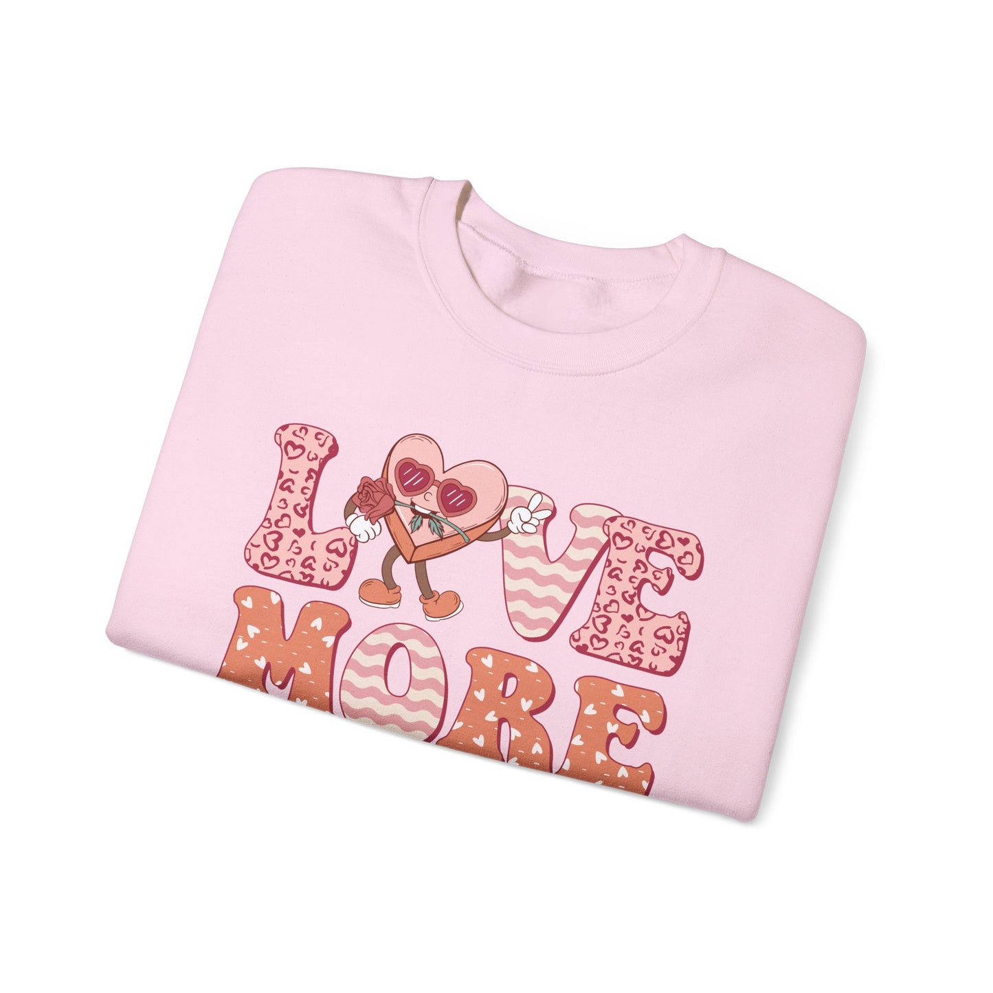 Love More Unisex Heavy Blend™ Crewneck Sweatshirt