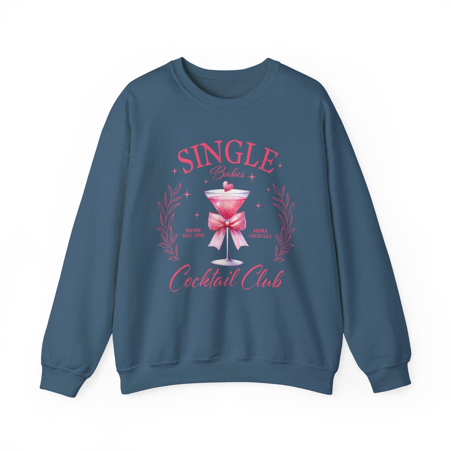 Single Babes Cocktail Club Unisex Heavy Blend™ Crewneck Sweatshirt