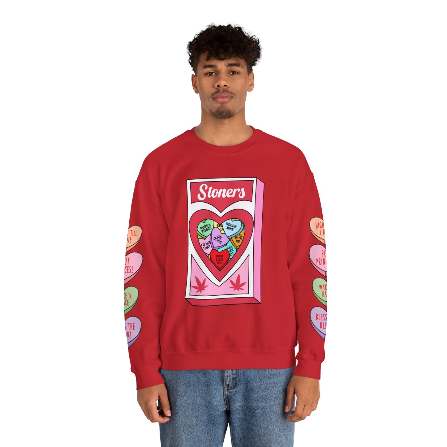 SweetHearts Stoner Unisex Heavy Blend™ Crewneck Sweatshirt