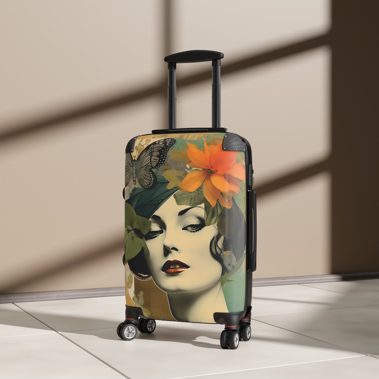 Retro Radiance Suitcase
