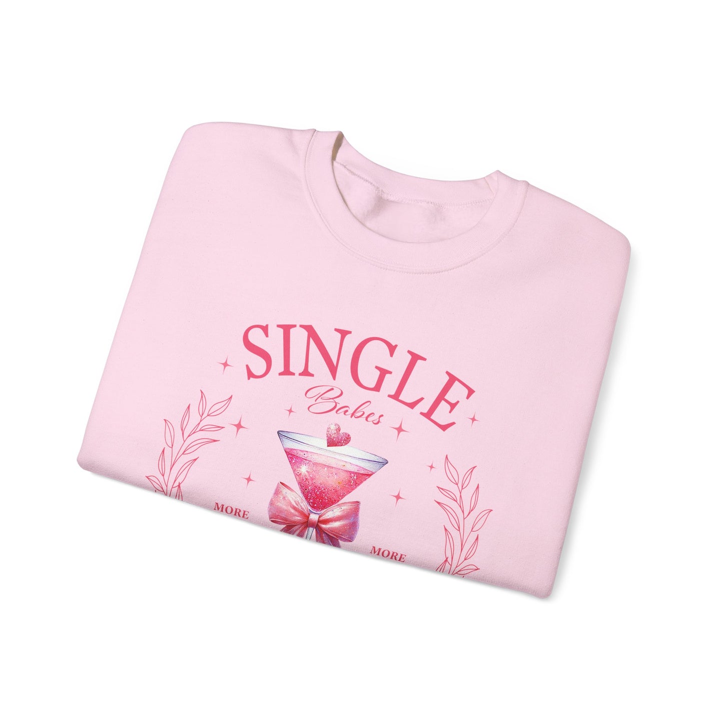 Single Babes Cocktail Club Unisex Heavy Blend™ Crewneck Sweatshirt