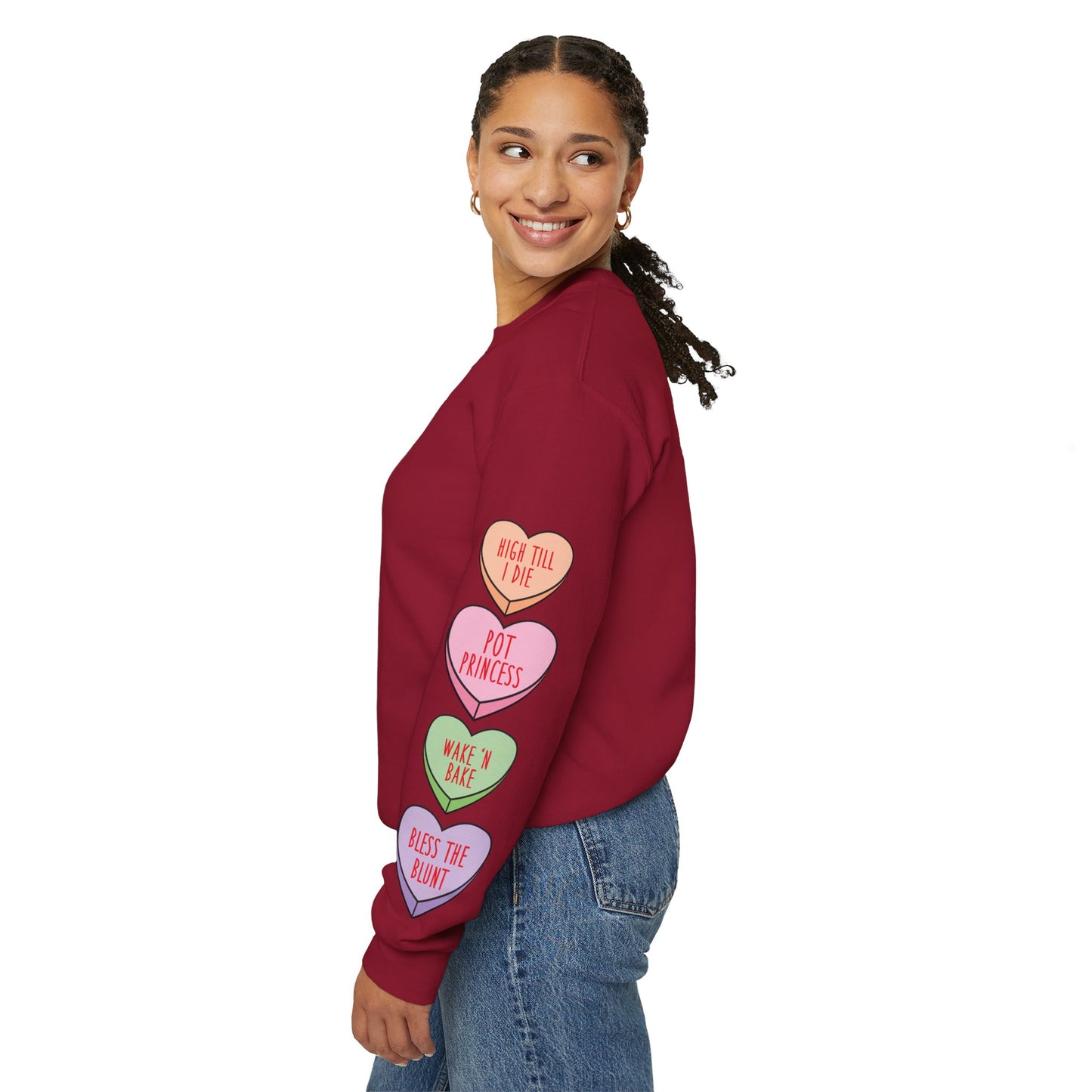 SweetHearts Stoner Unisex Heavy Blend™ Crewneck Sweatshirt
