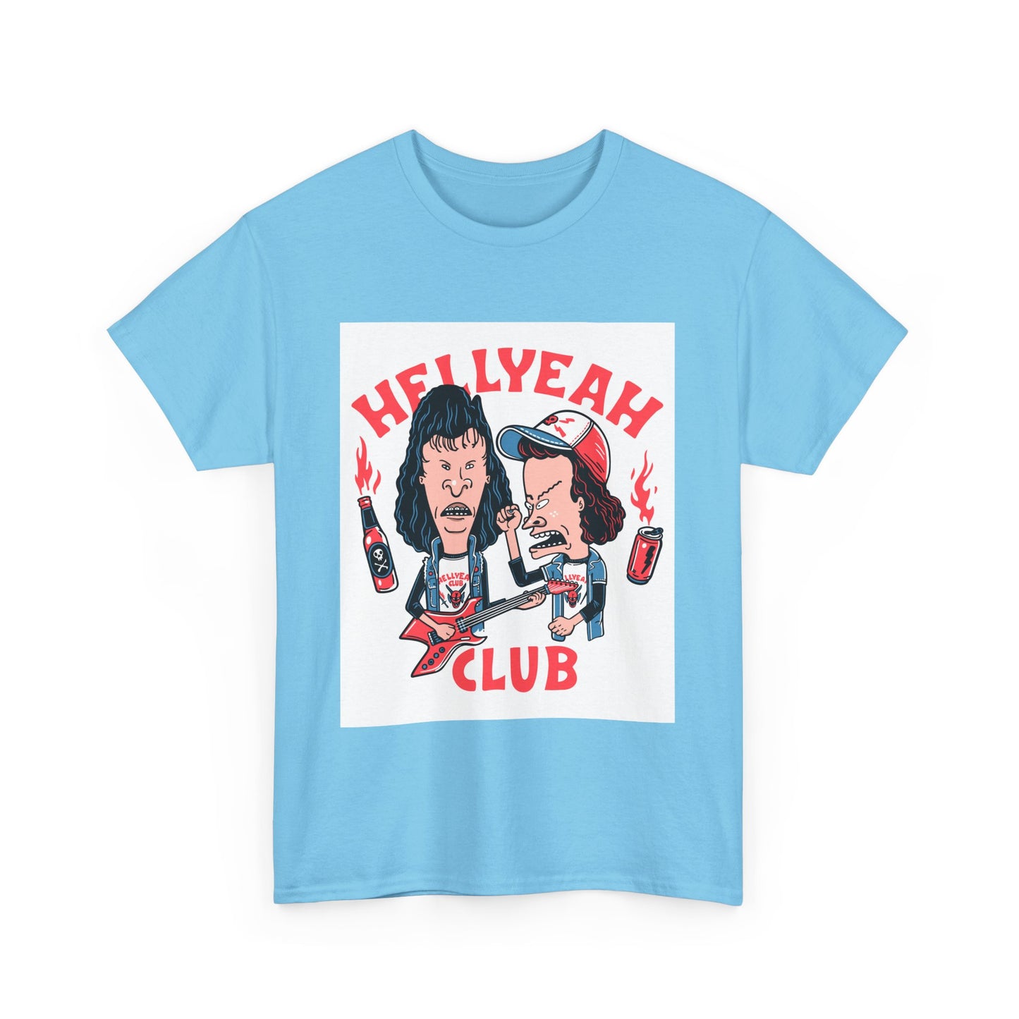 Hell Yeah Club Unisex Heavy Cotton Tee - HellYeah Club Design