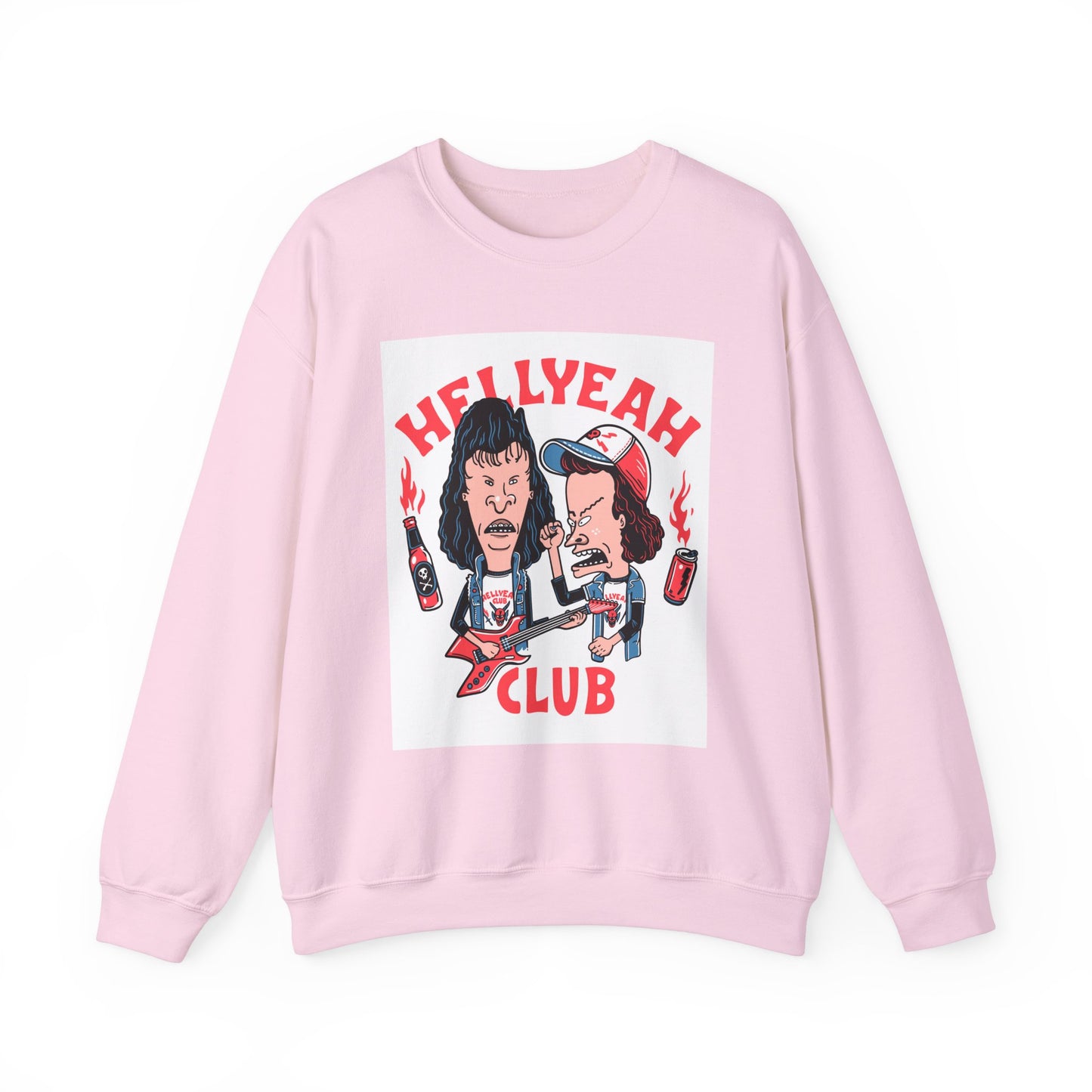 Hell Yeah Club Unisex Heavy Blend™ Crewneck Sweatshirt