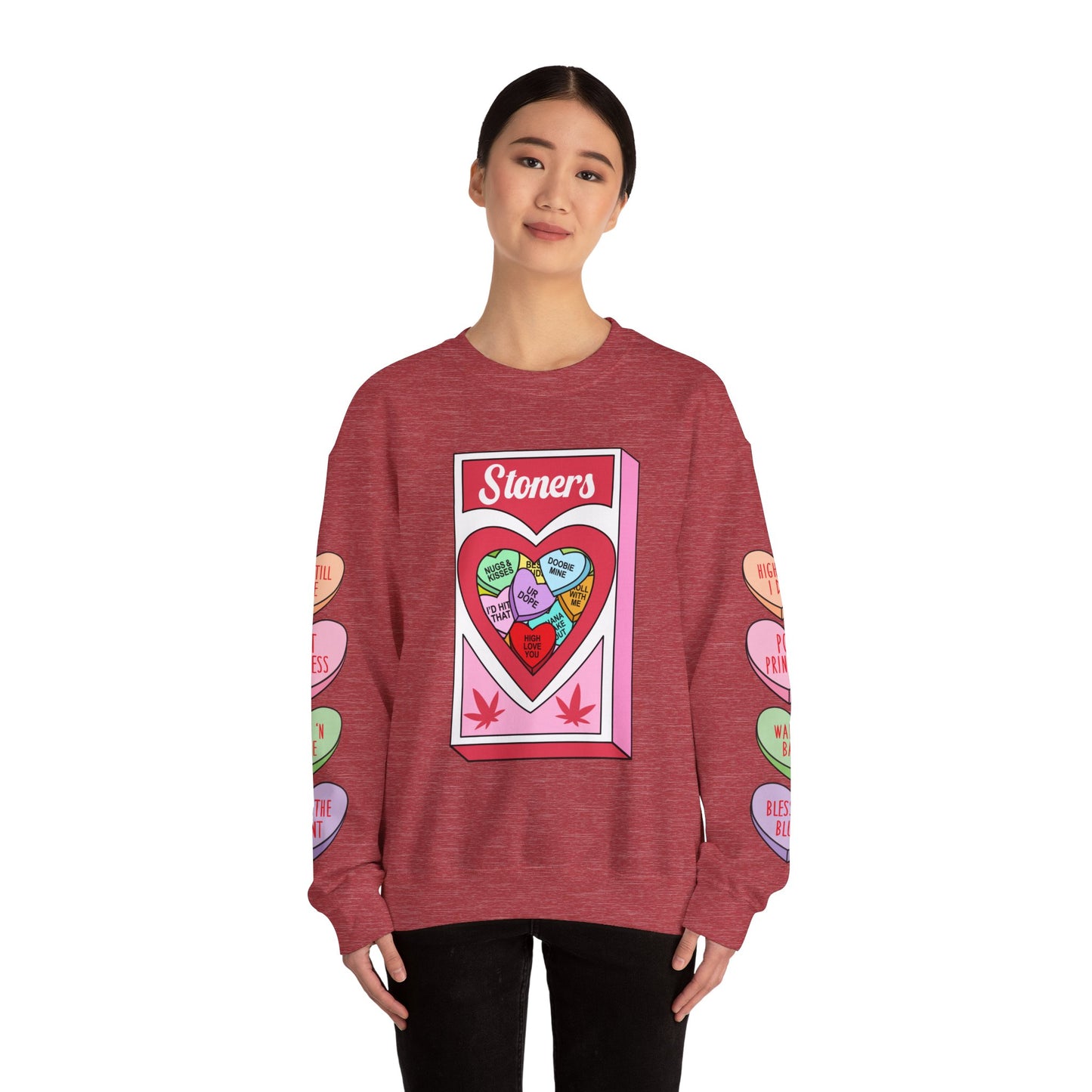 SweetHearts Stoner Unisex Heavy Blend™ Crewneck Sweatshirt