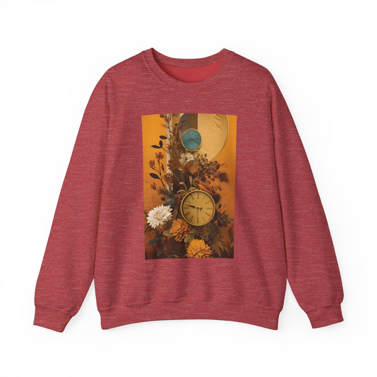 People, Time & Style: A Retro Journey Unisex Heavy Blend™ Crewneck Sweatshirt
