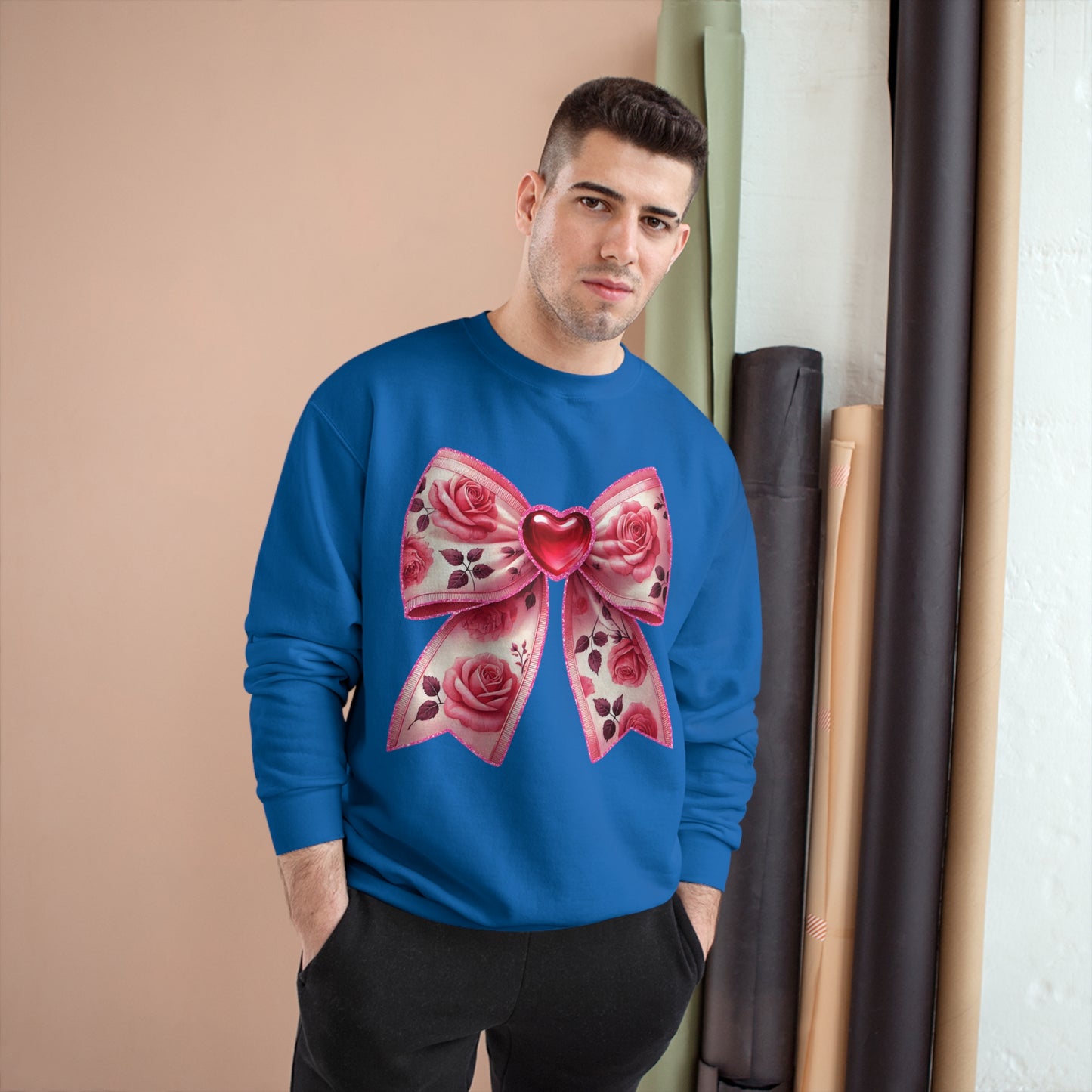 Boujee Big Bow Champion Sweatshirt