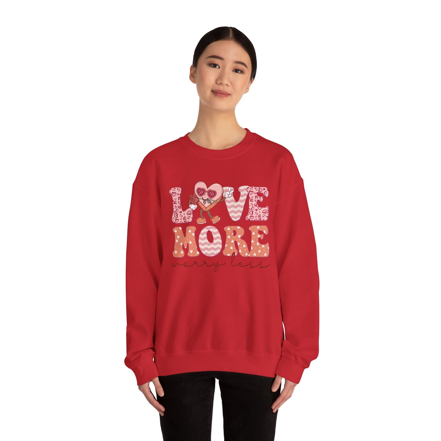 Love More Unisex Heavy Blend™ Crewneck Sweatshirt