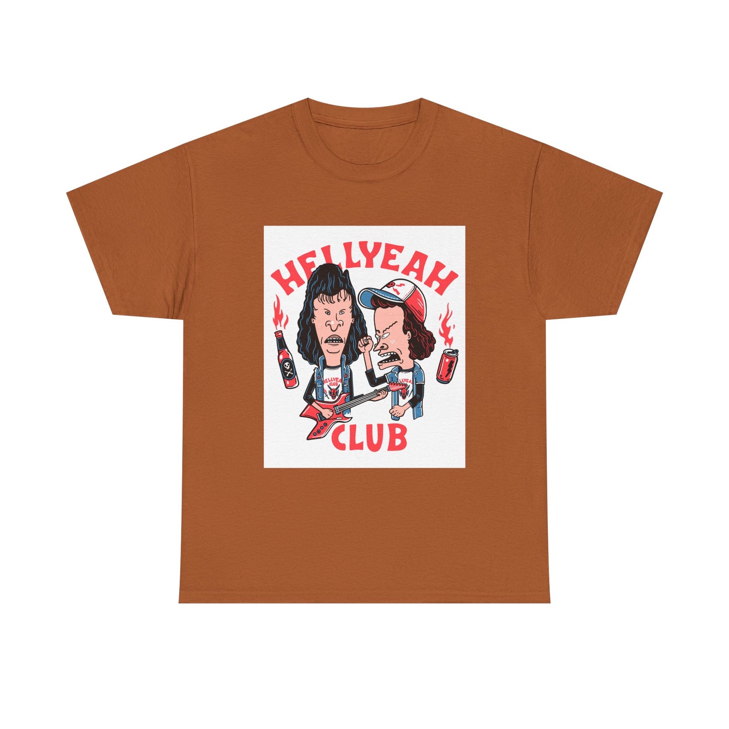 Hell Yeah Club Unisex Heavy Cotton Tee - HellYeah Club Design