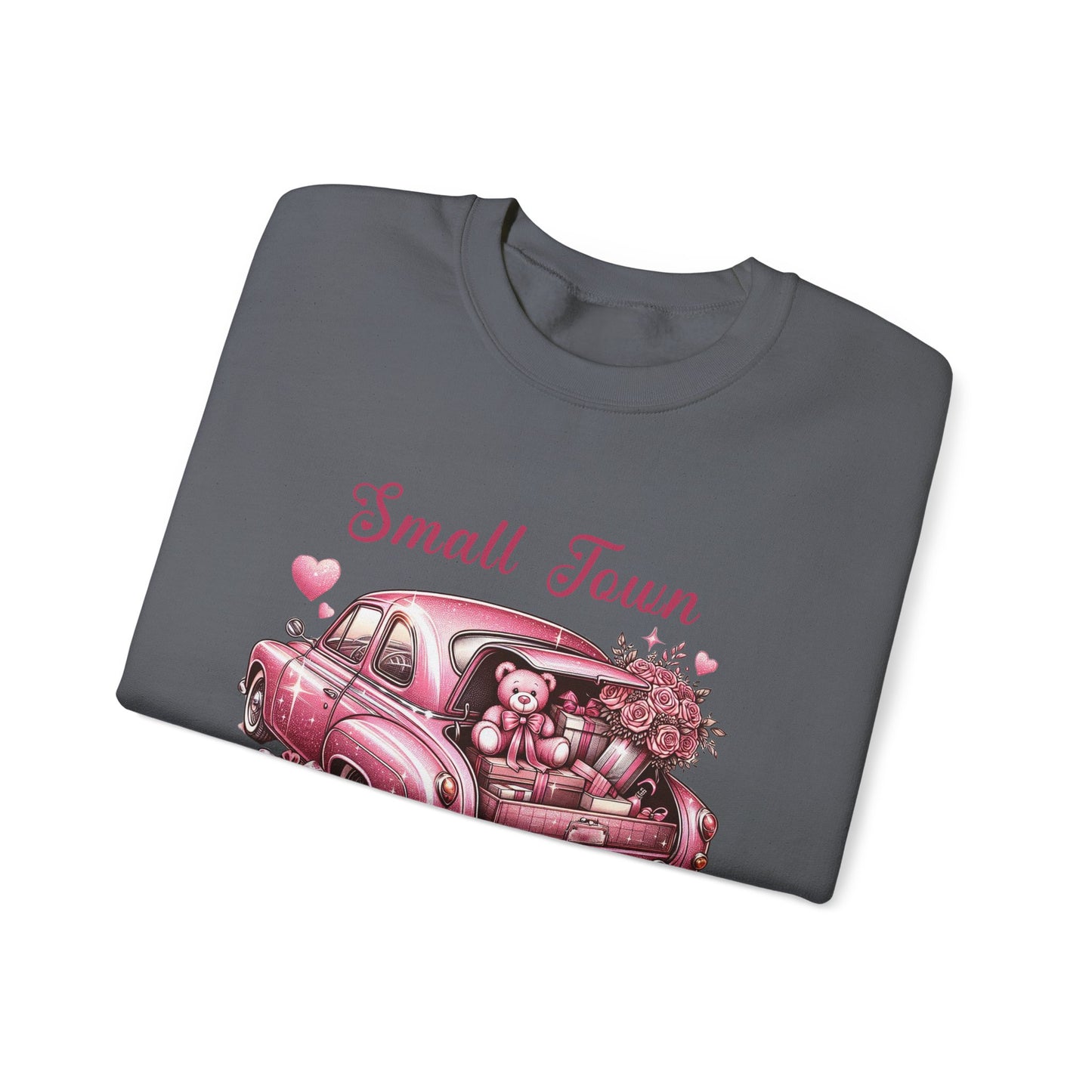 Small Town Valentine Unisex Heavy Blend™ Crewneck Sweatshirt