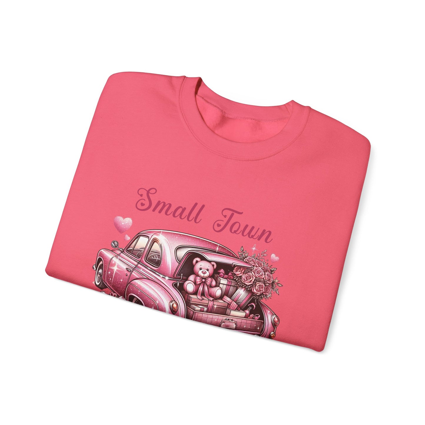Small Town Valentine Unisex Heavy Blend™ Crewneck Sweatshirt
