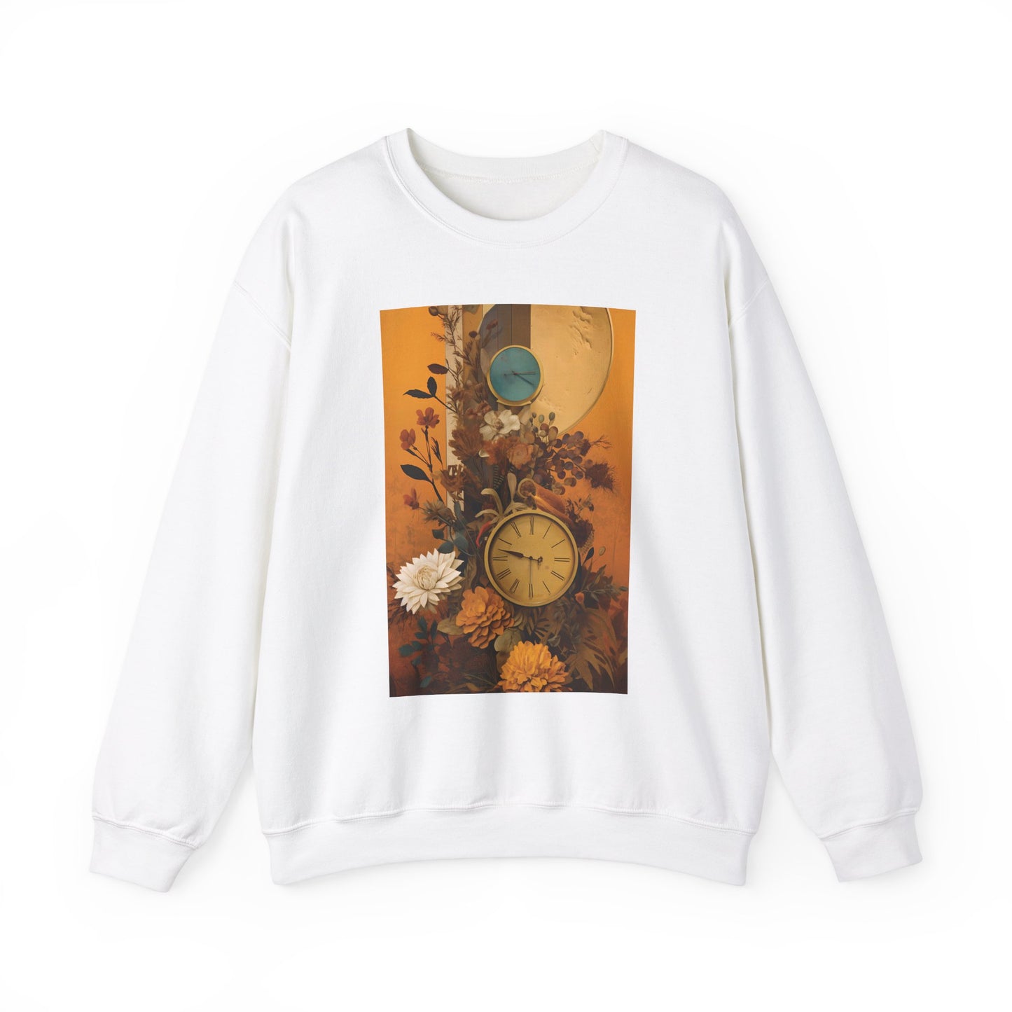 People, Time & Style: A Retro Journey Unisex Heavy Blend™ Crewneck Sweatshirt