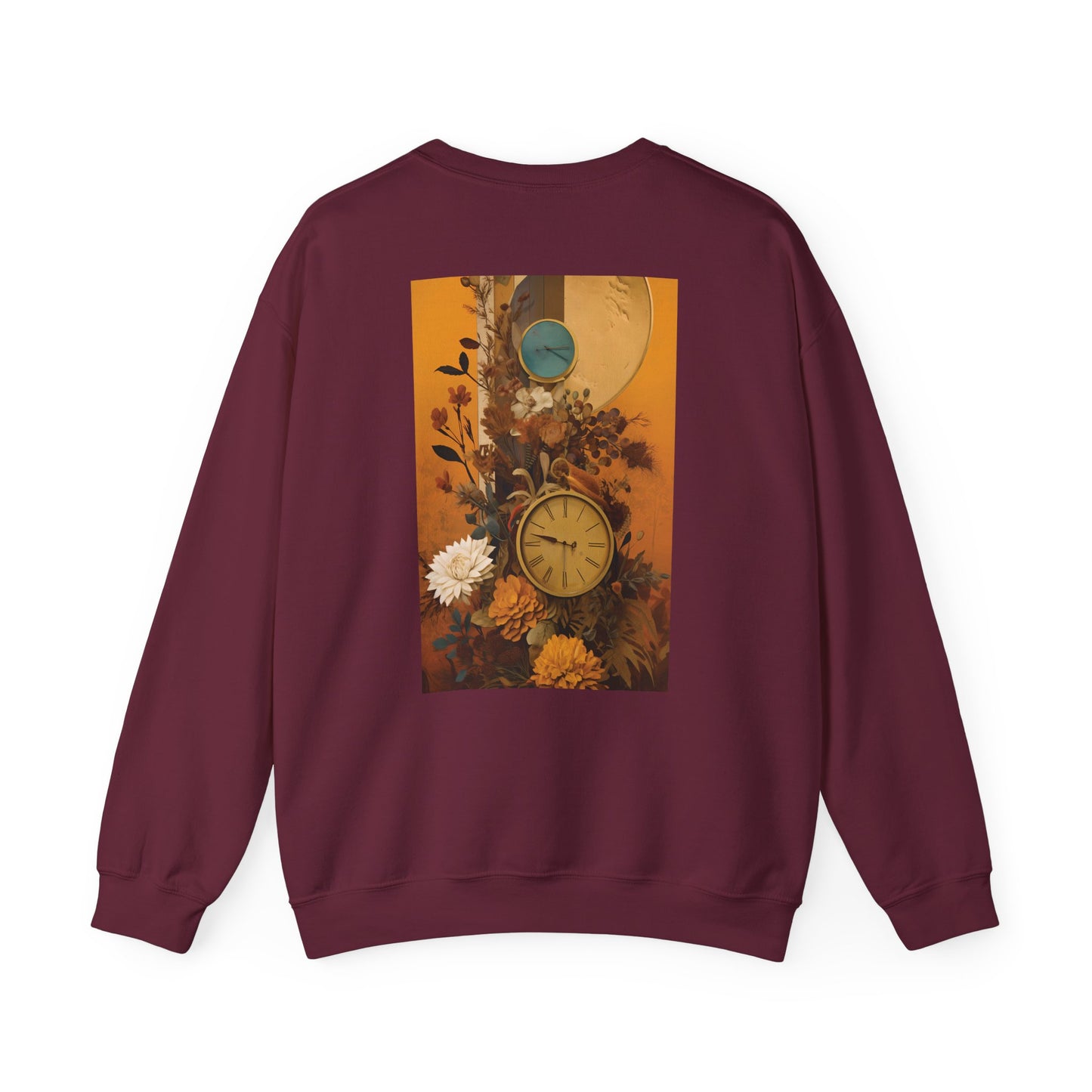 People, Time & Style: A Retro Journey Unisex Heavy Blend™ Crewneck Sweatshirt