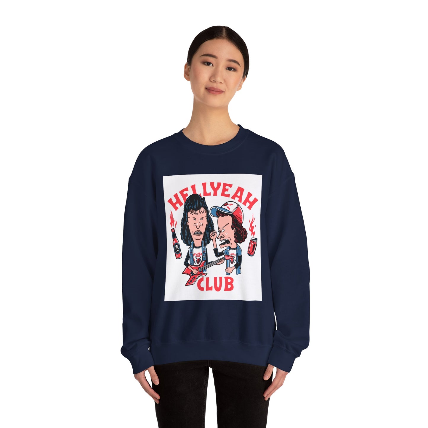 Hell Yeah Club Unisex Heavy Blend™ Crewneck Sweatshirt