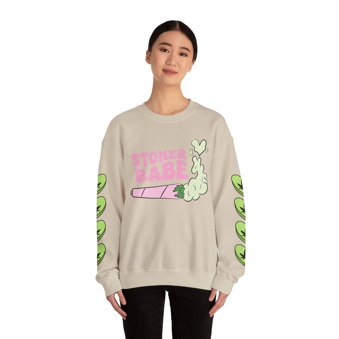 Stoner Babe Unisex Heavy Blend™ Crewneck Sweatshirt