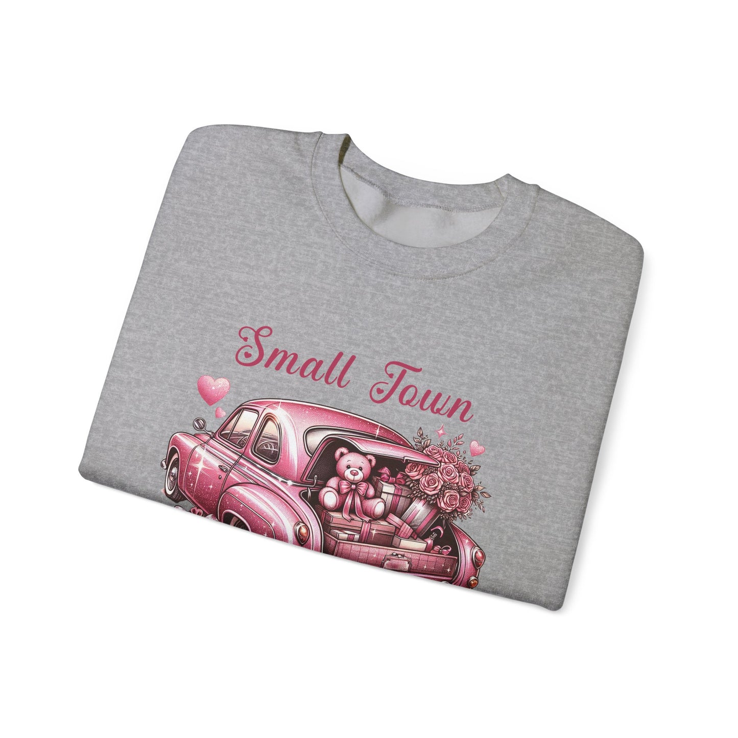 Small Town Valentine Unisex Heavy Blend™ Crewneck Sweatshirt