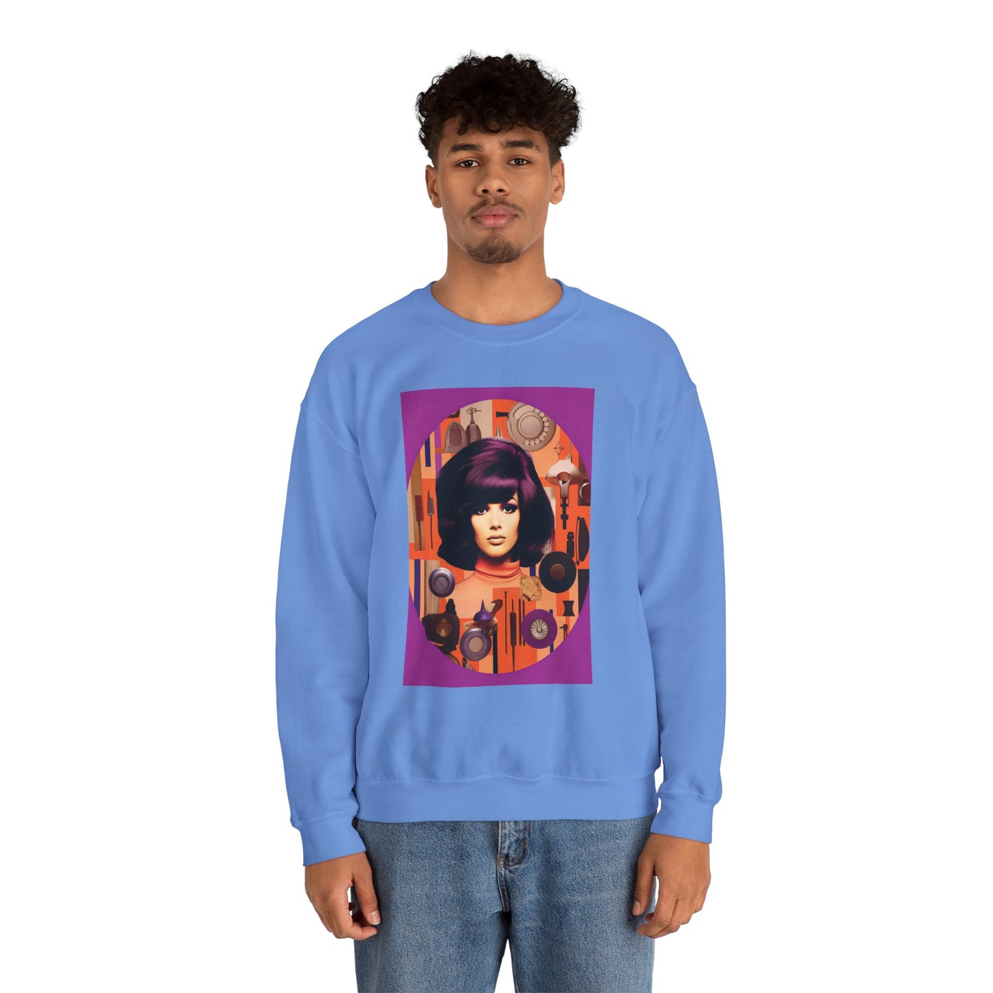 Purple Hue Unisex Heavy Blend™ Crewneck Sweatshirt