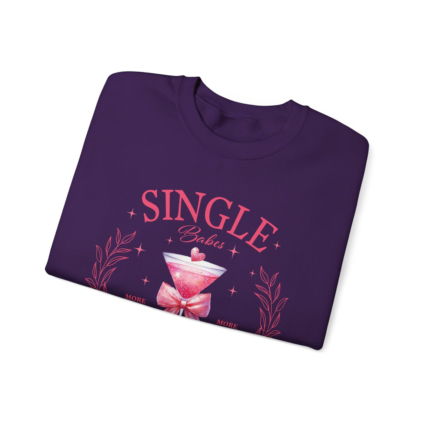 Single Babes Cocktail Club Unisex Heavy Blend™ Crewneck Sweatshirt