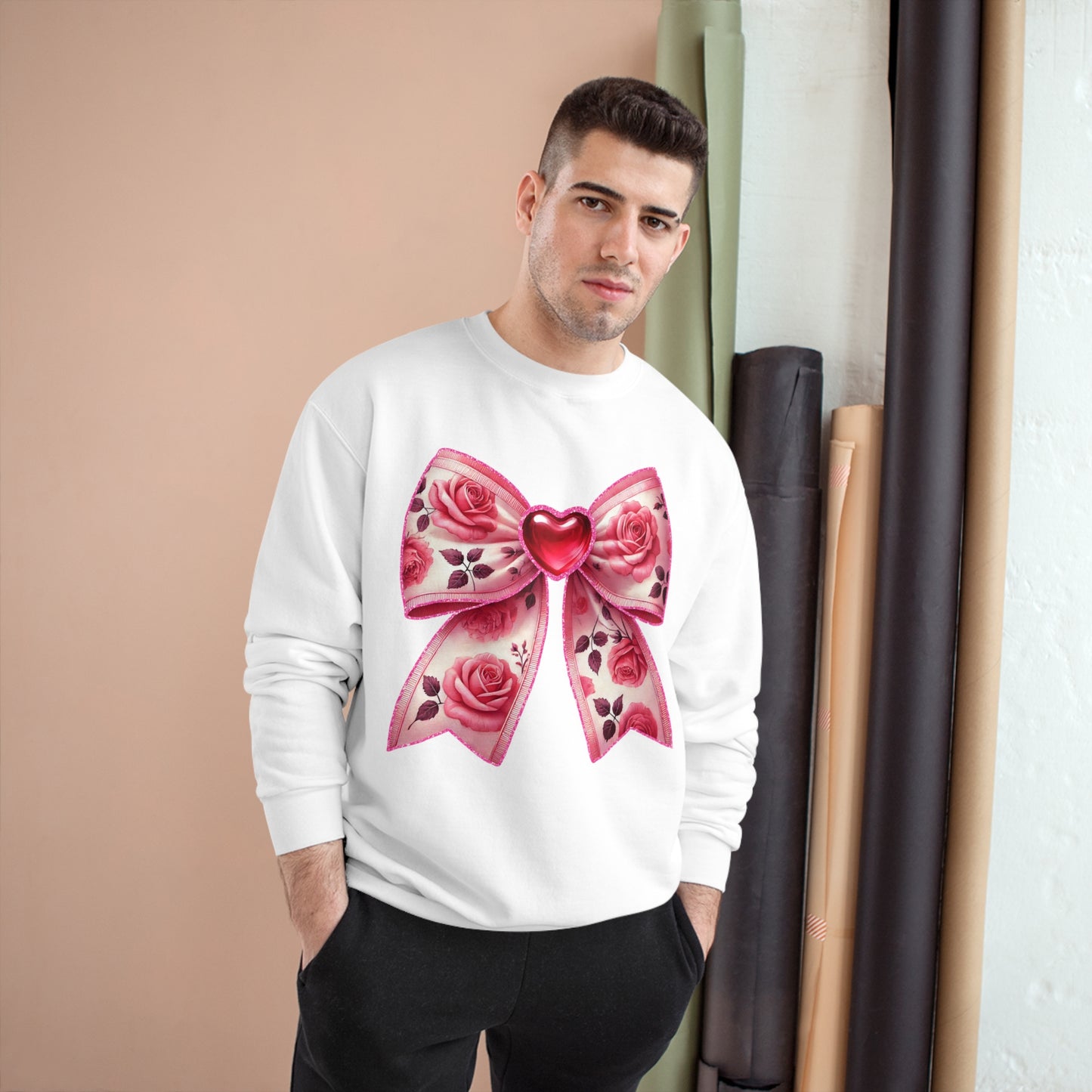 Boujee Big Bow Champion Sweatshirt