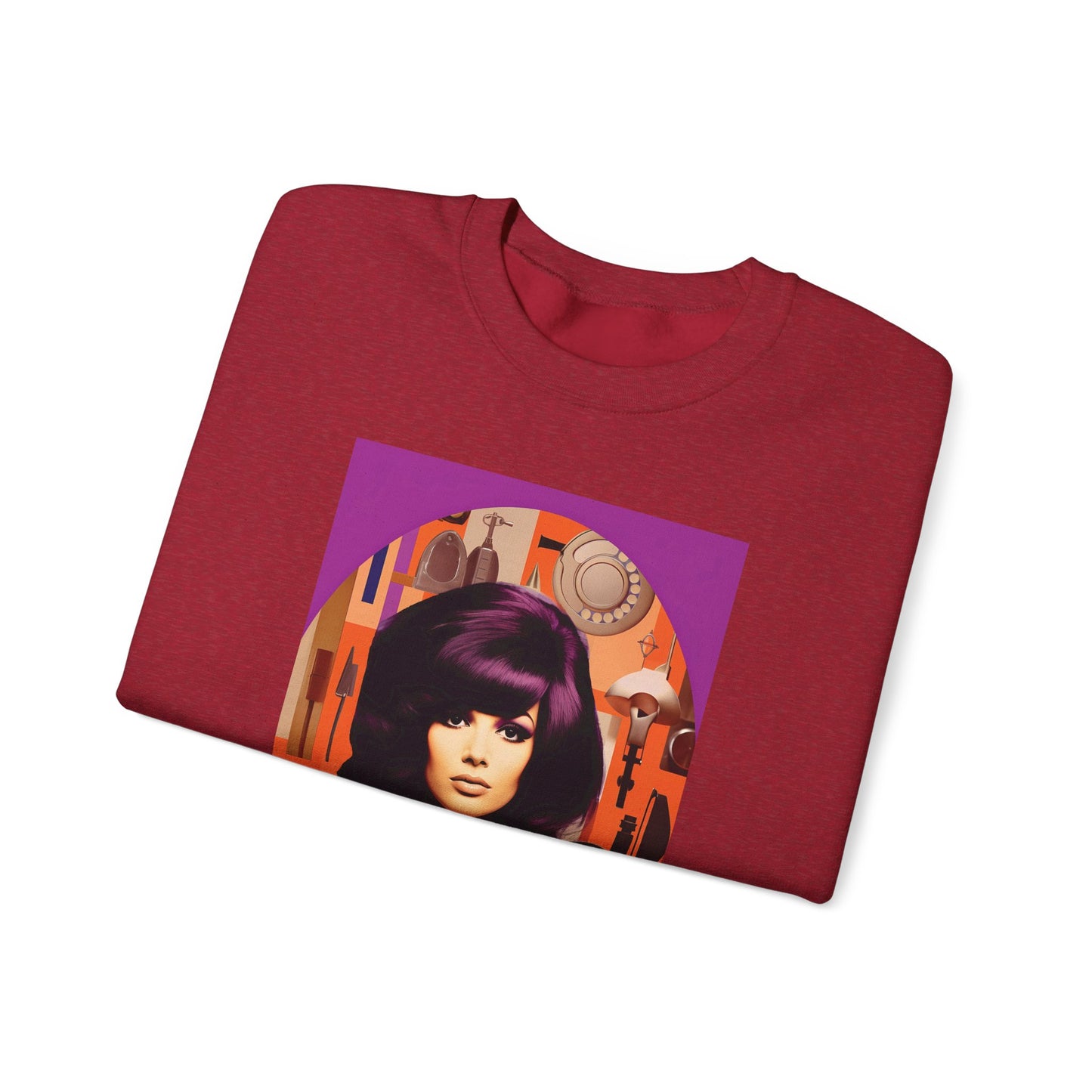 Purple Hue Unisex Heavy Blend™ Crewneck Sweatshirt