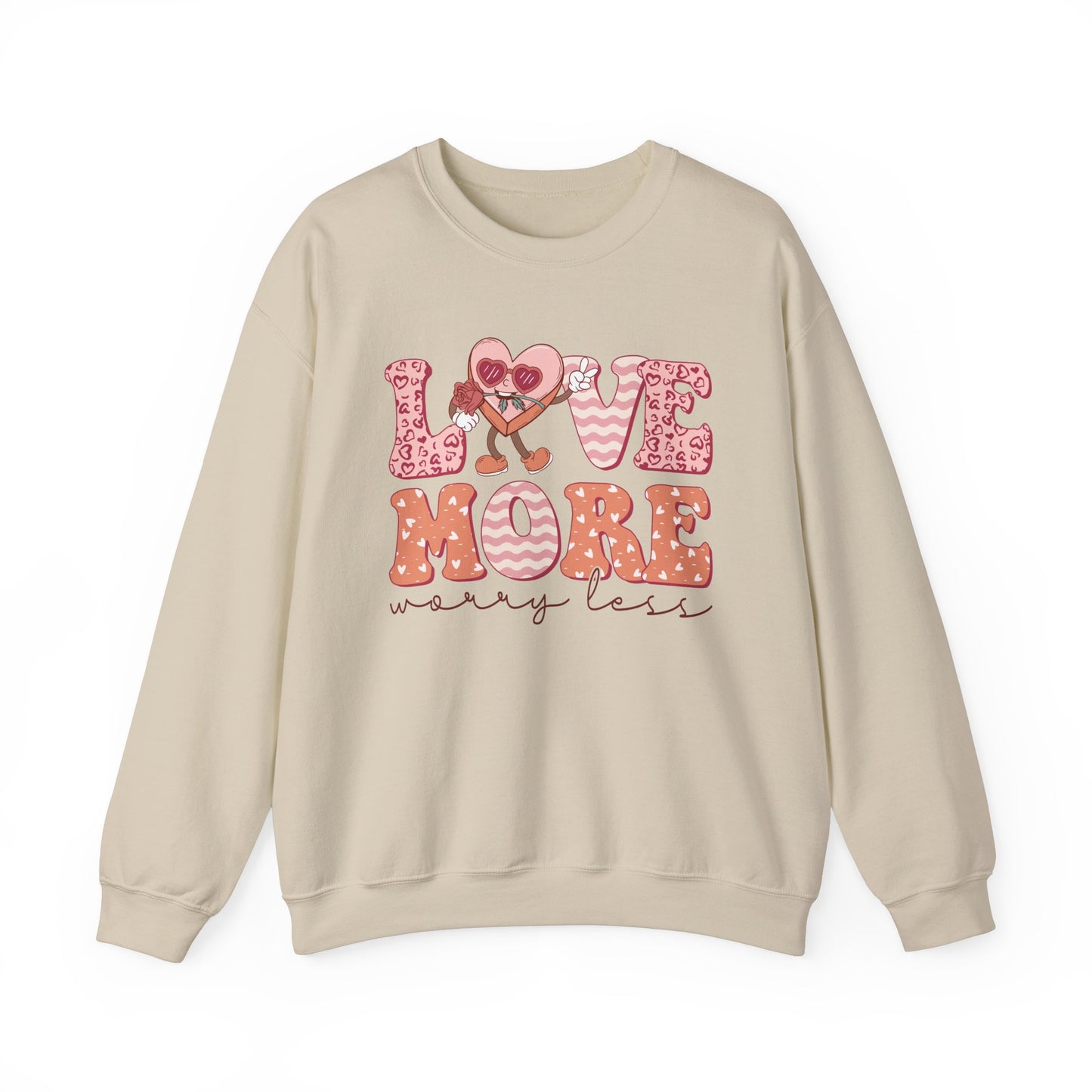 Love More Unisex Heavy Blend™ Crewneck Sweatshirt