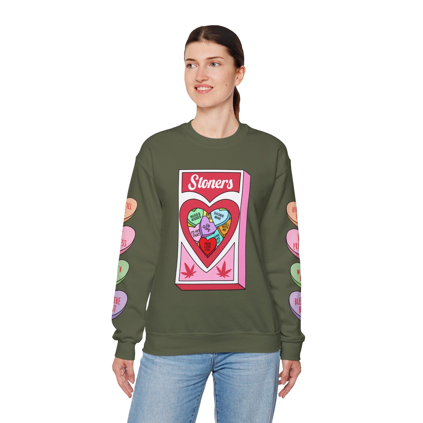 SweetHearts Stoner Unisex Heavy Blend™ Crewneck Sweatshirt