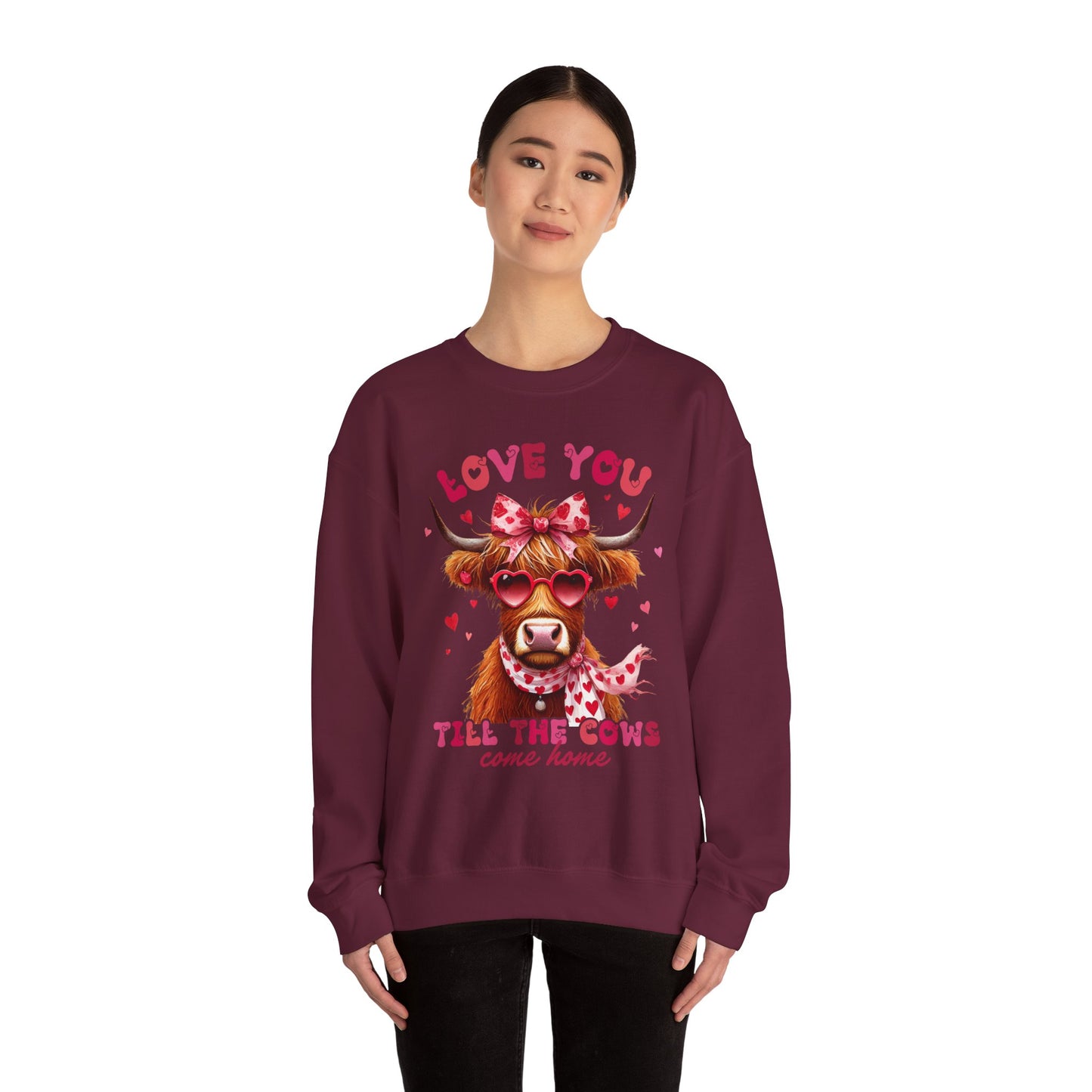 Love You Unisex Heavy Blend™ Crewneck Sweatshirt
