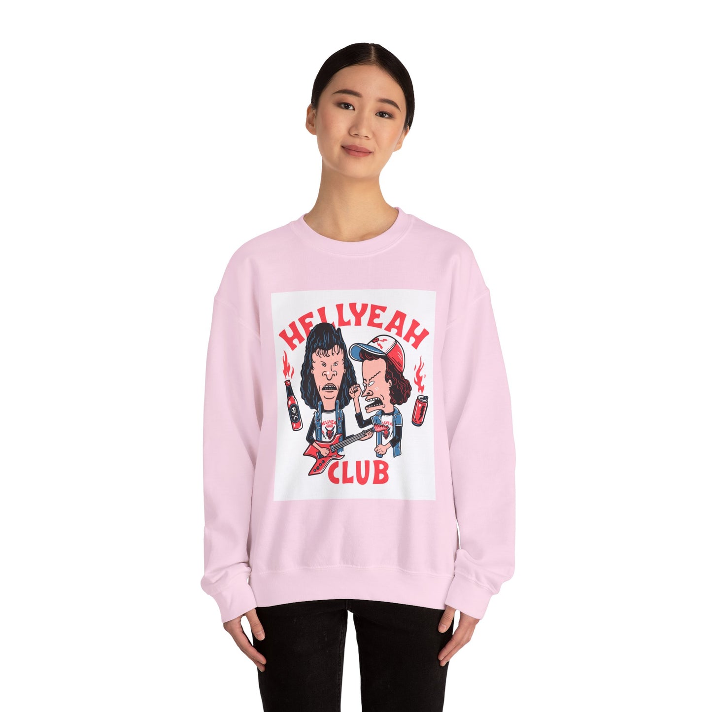 Hell Yeah Club Unisex Heavy Blend™ Crewneck Sweatshirt