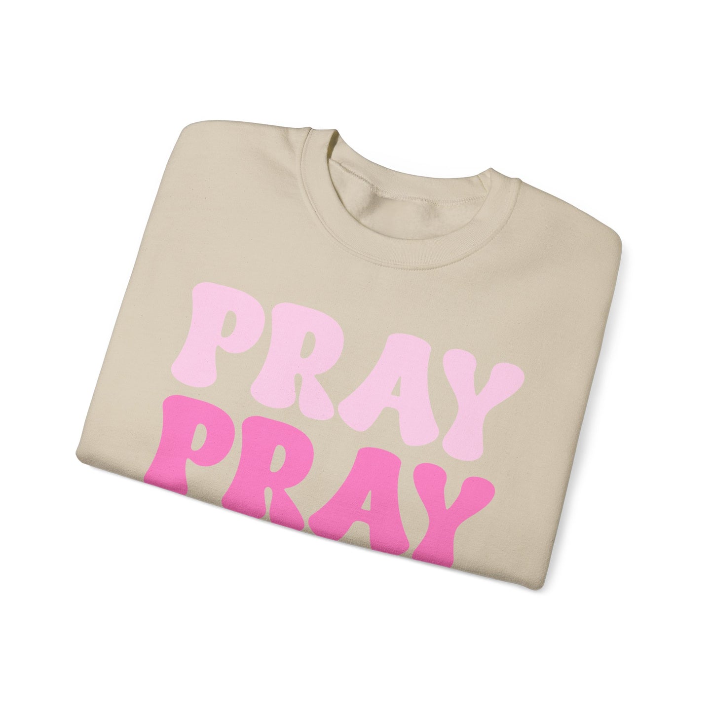 Pray Pray Pray Unisex Heavy Blend™ Crewneck Sweatshirt