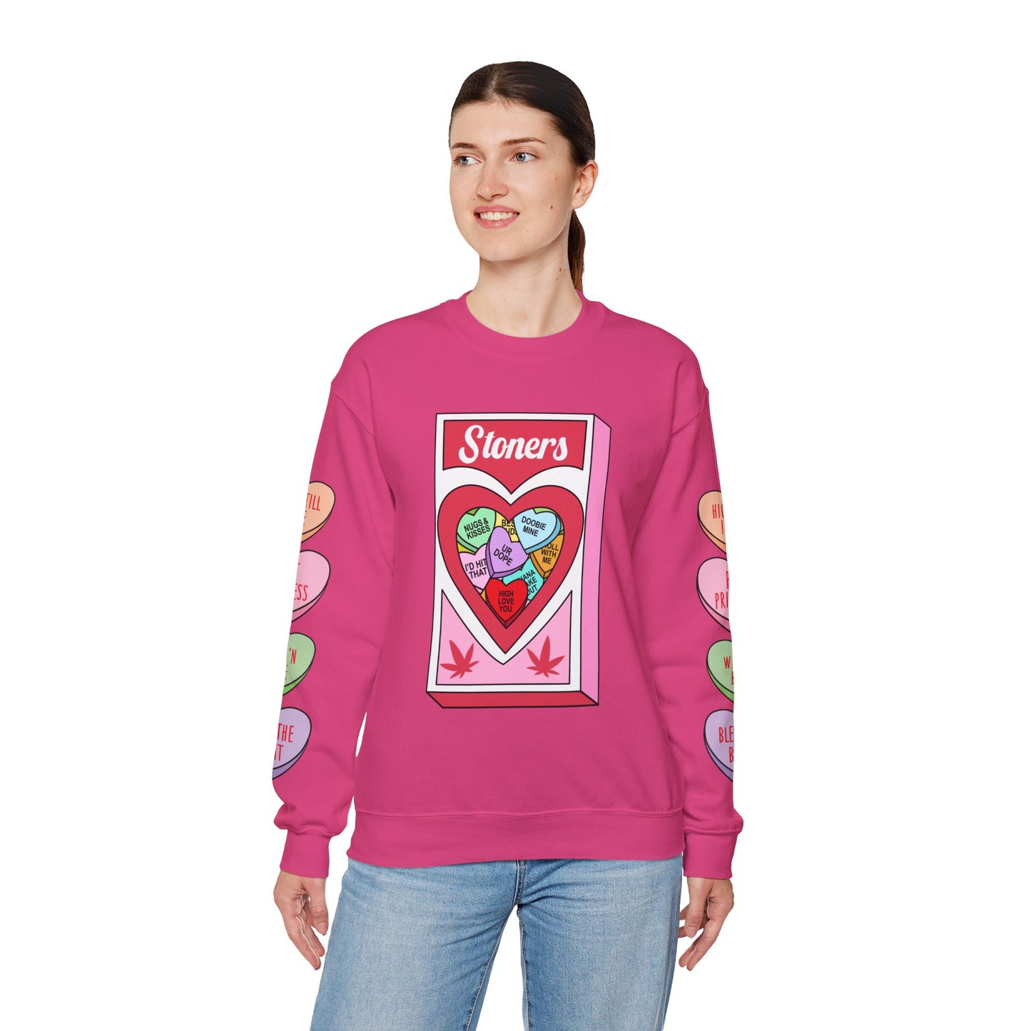 SweetHearts Stoner Unisex Heavy Blend™ Crewneck Sweatshirt